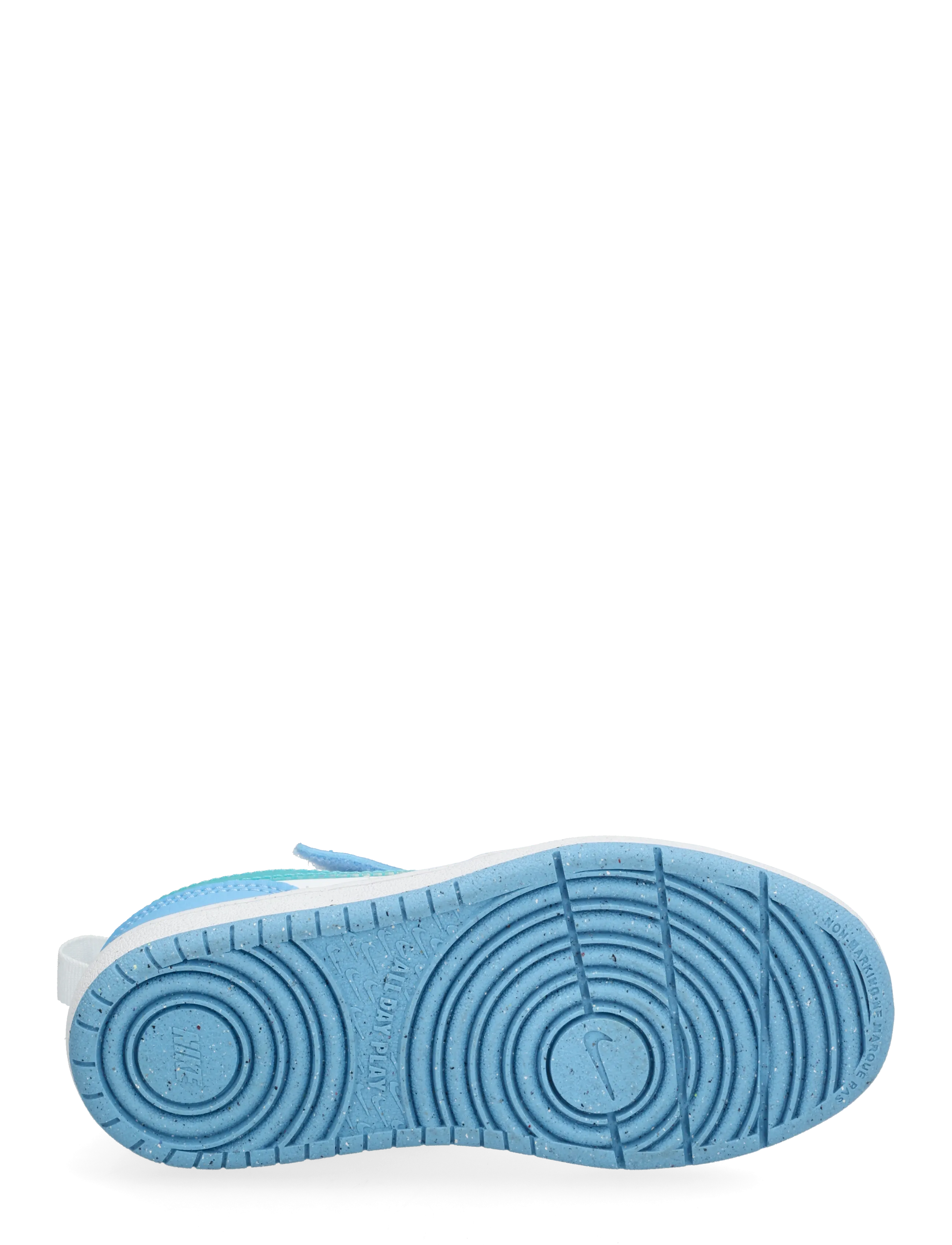 Nike - COURT BOROUGH LOW JES (PSV) - niedriger schnitt - white/energy-football blue - 4