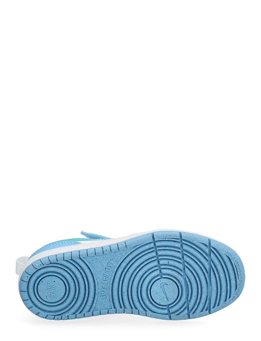 Nike - COURT BOROUGH LOW JES (PSV) - niedriger schnitt - white/energy-football blue - 4