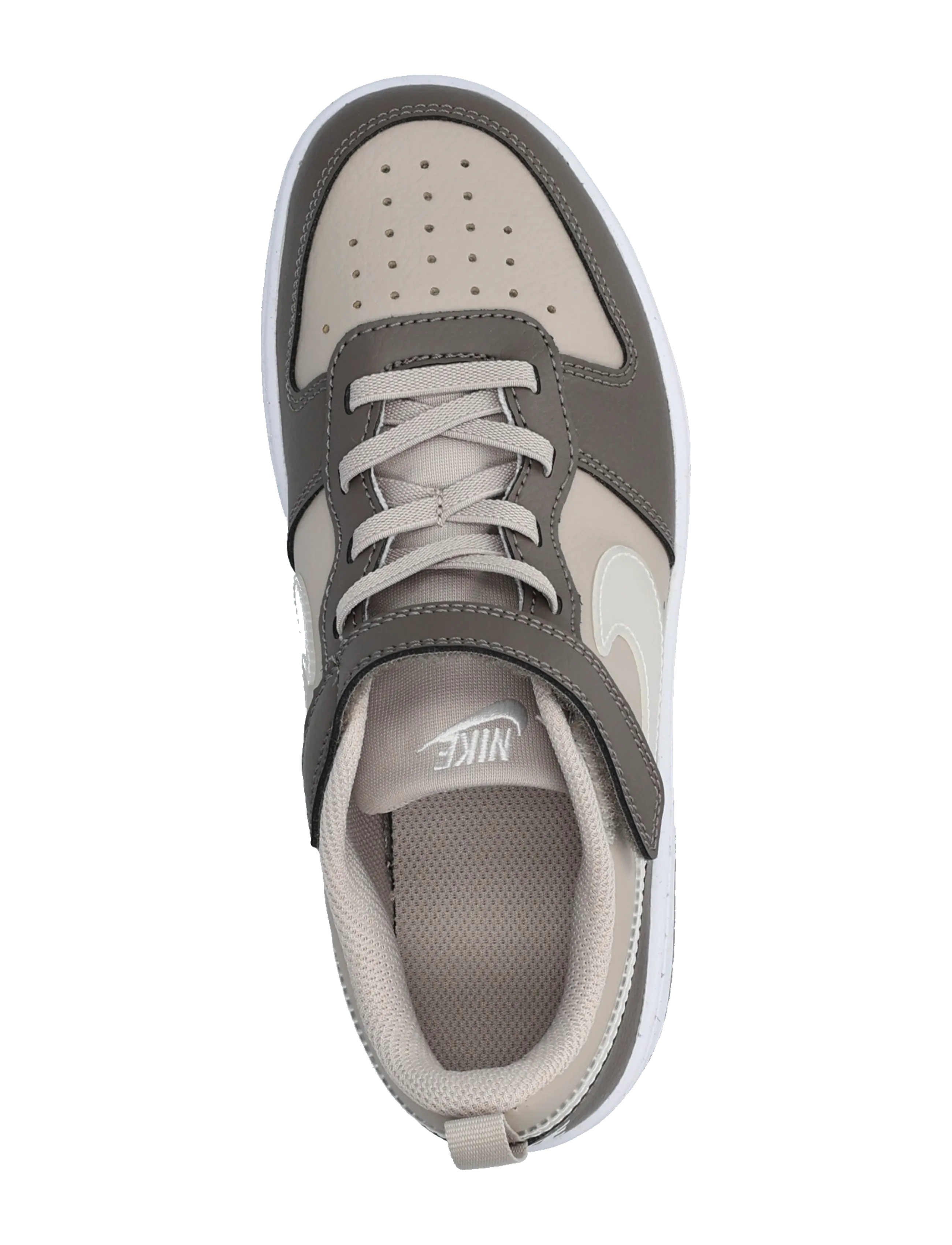 Nike - COURT BOROUGH LOW JES (PSV) - niedriger schnitt - moon particle/white-cave stone - 3