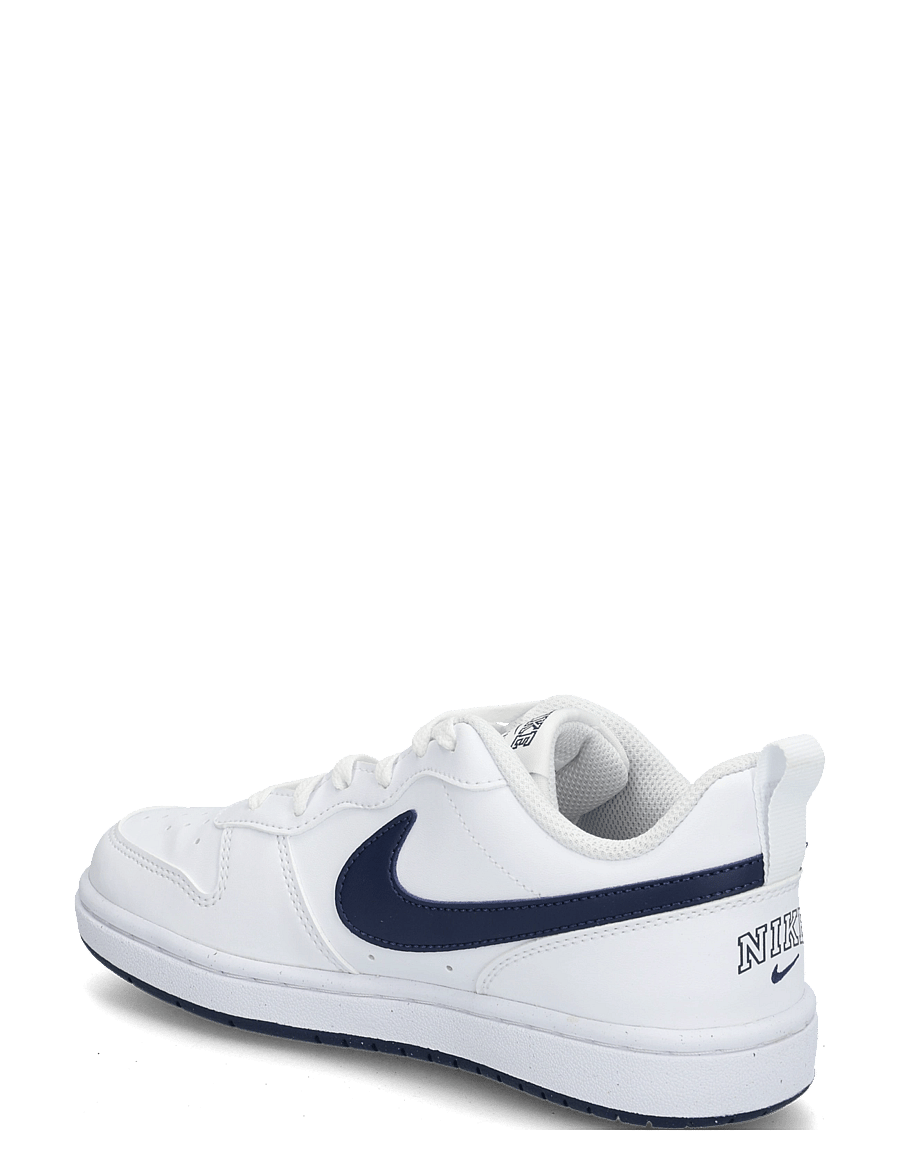 Nike - COURT BOROUGH LOW BRND (GS) - niedriger schnitt - white/midnight navy - 1