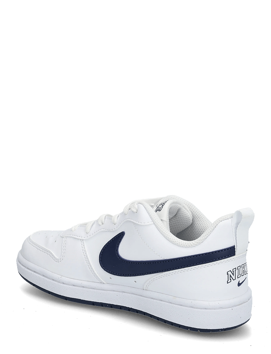 Nike - COURT BOROUGH LOW BRND (GS) - niedriger schnitt - white/midnight navy - 1