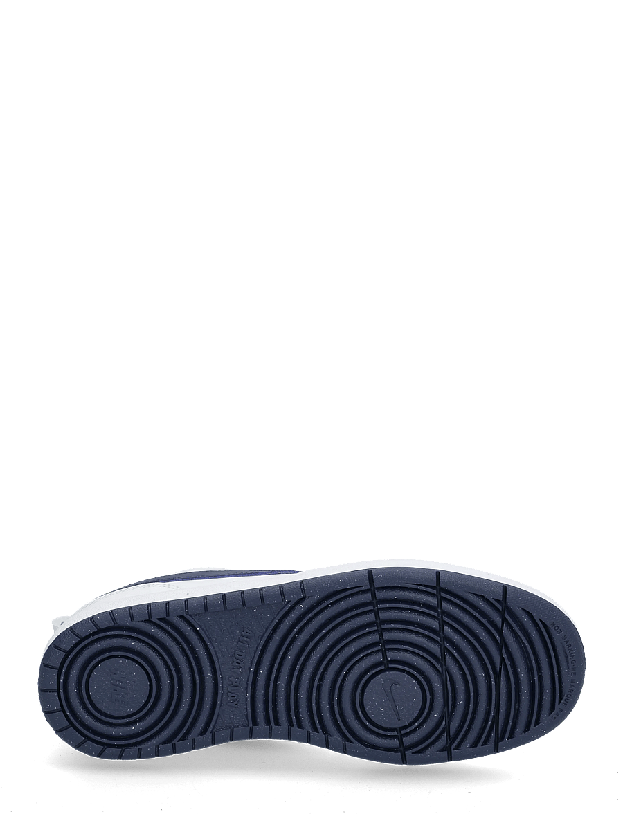 Nike - COURT BOROUGH LOW BRND (GS) - niedriger schnitt - white/midnight navy - 4
