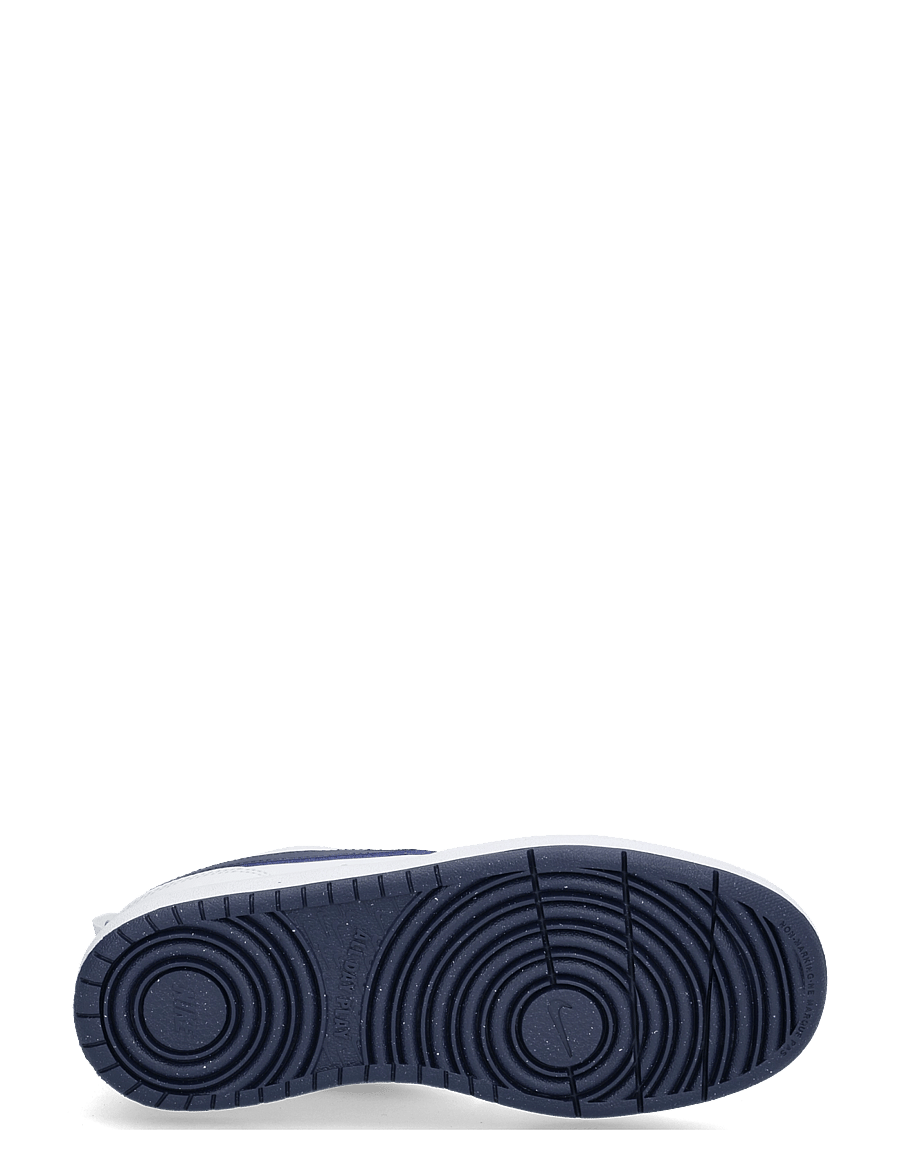 Nike - COURT BOROUGH LOW BRND (GS) - niedriger schnitt - white/midnight navy - 4