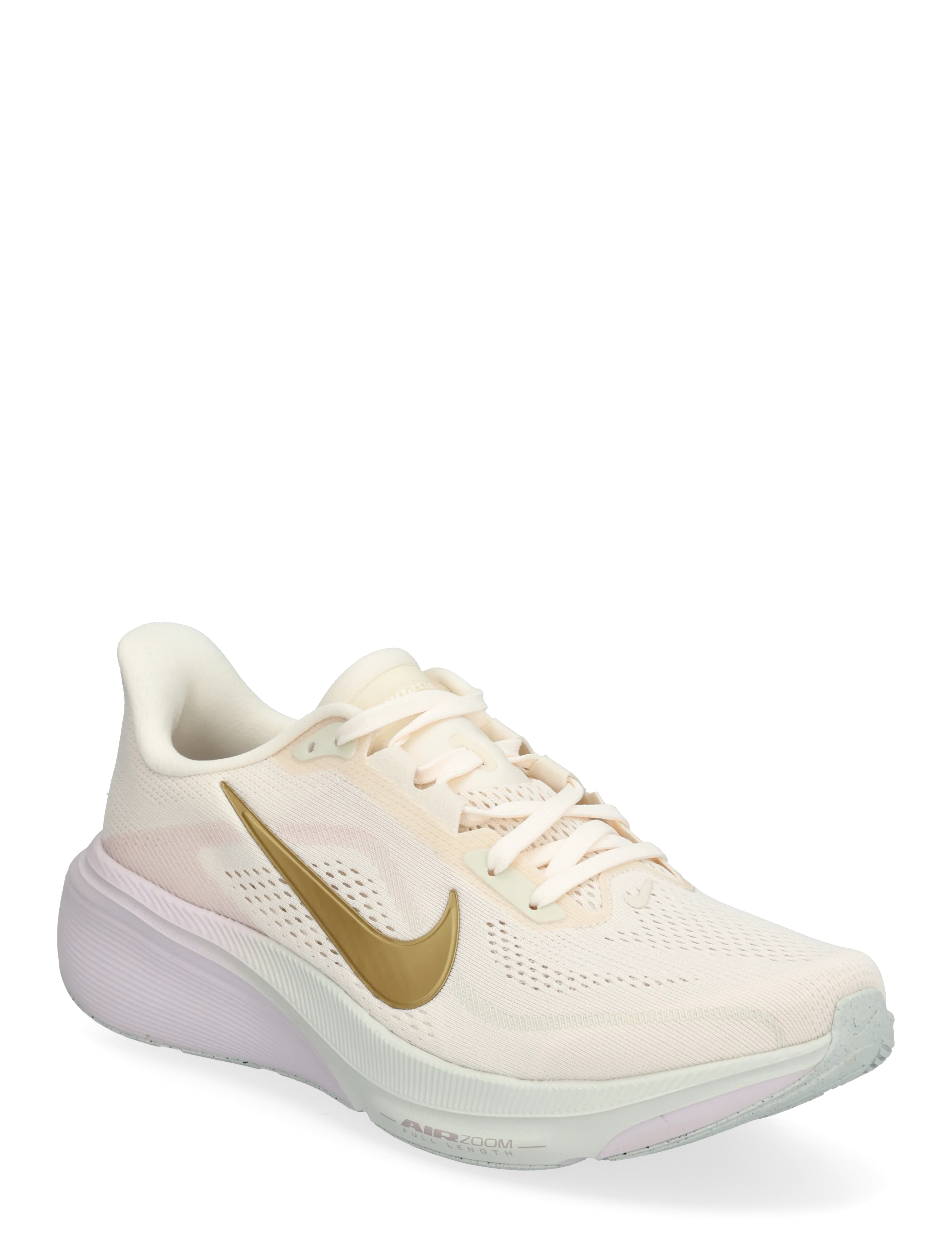 Nike W AIR ZOOM PEGASUS 42 - Vaata kõiki - CHALK/METALLIC GOLD-SPRUCE AUR / cream