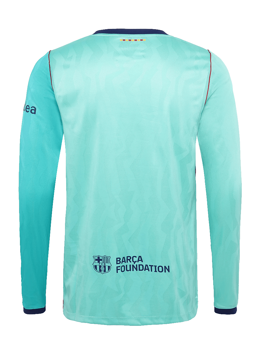 Nike - FCB M NK DF JSY LS STAD 3R - fotbollströjor - green frost/green frost/loyal - 1