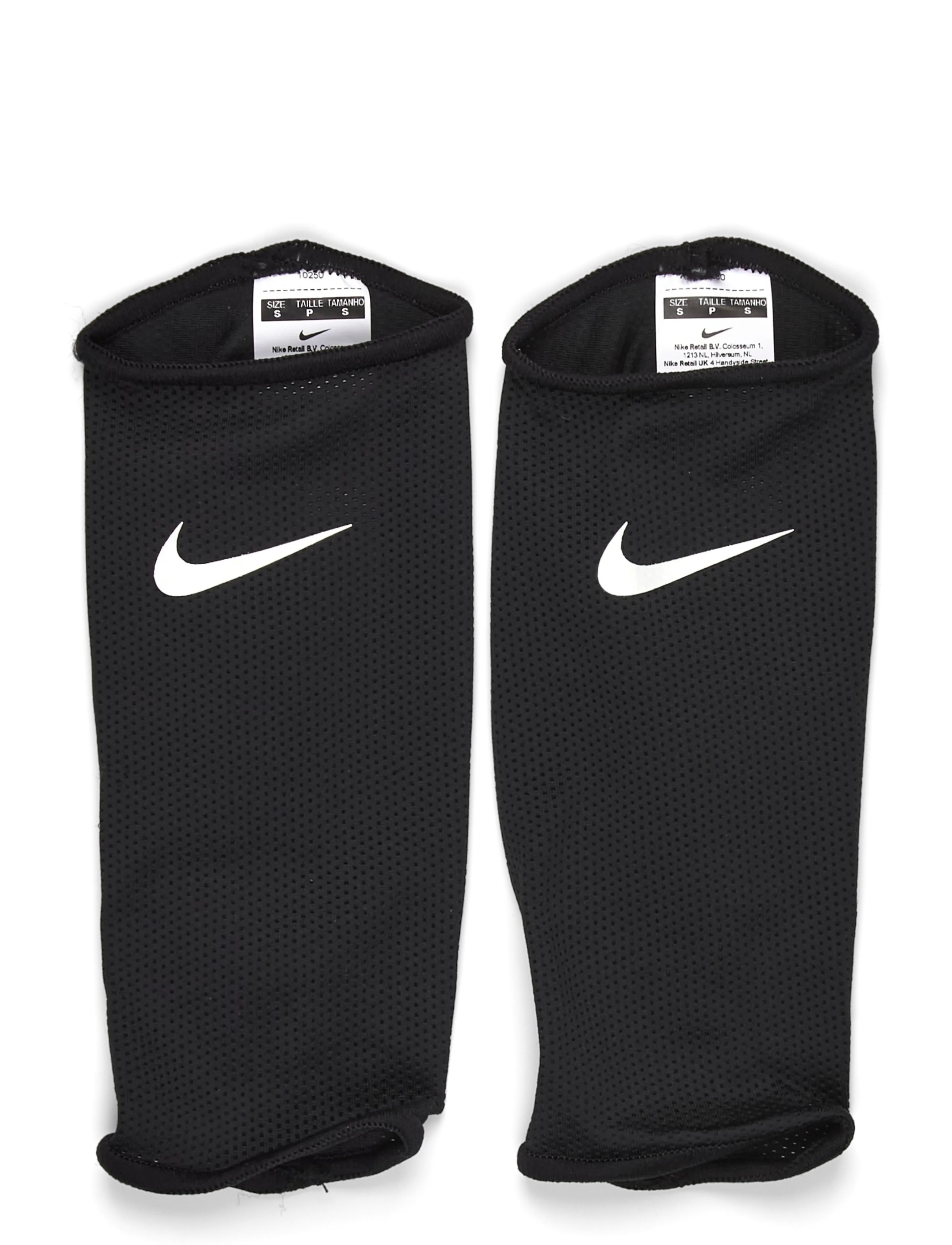 Nike Guard Lock Sleeves, L, Sport Football Equipment, Schwarz - Shin Guards & Männerswear