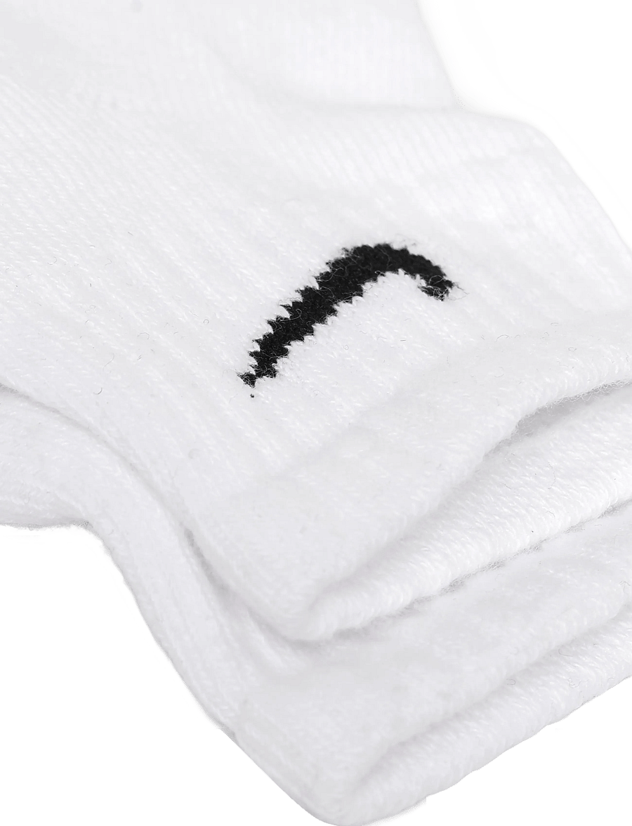 Nike - Y NK EVERYDY CUSH ANKL 6PR 108 - strømper - white/black - 2