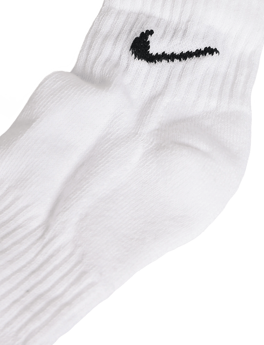 Nike - U NK EVERYDAY CSH ANKL 3PR 132 - sportstrømper - white/black - 2