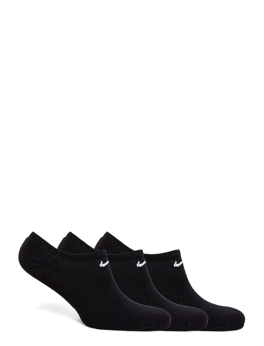Nike - U NK EVERYDAY CUSH NS 3PR 132 - spordisokid - black/white - 1