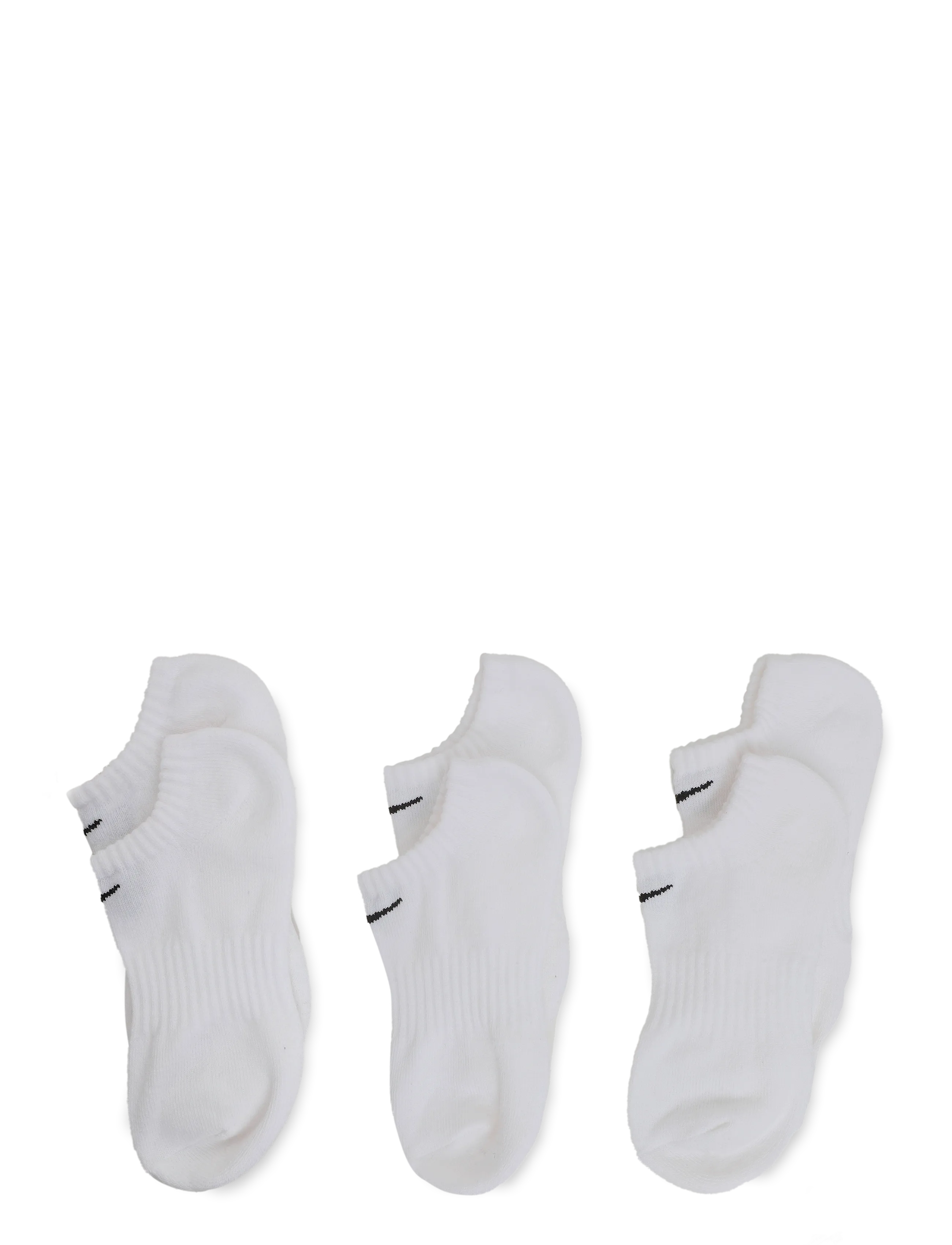 Nike - U NK EVERYDAY CUSH NS 3PR 132 - strümpfe - white/black - 1