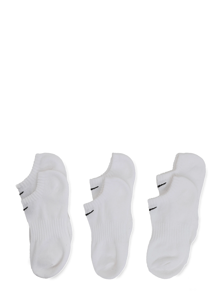 Nike - U NK EVERYDAY CUSH NS 3PR 132 - strümpfe - white/black - 1