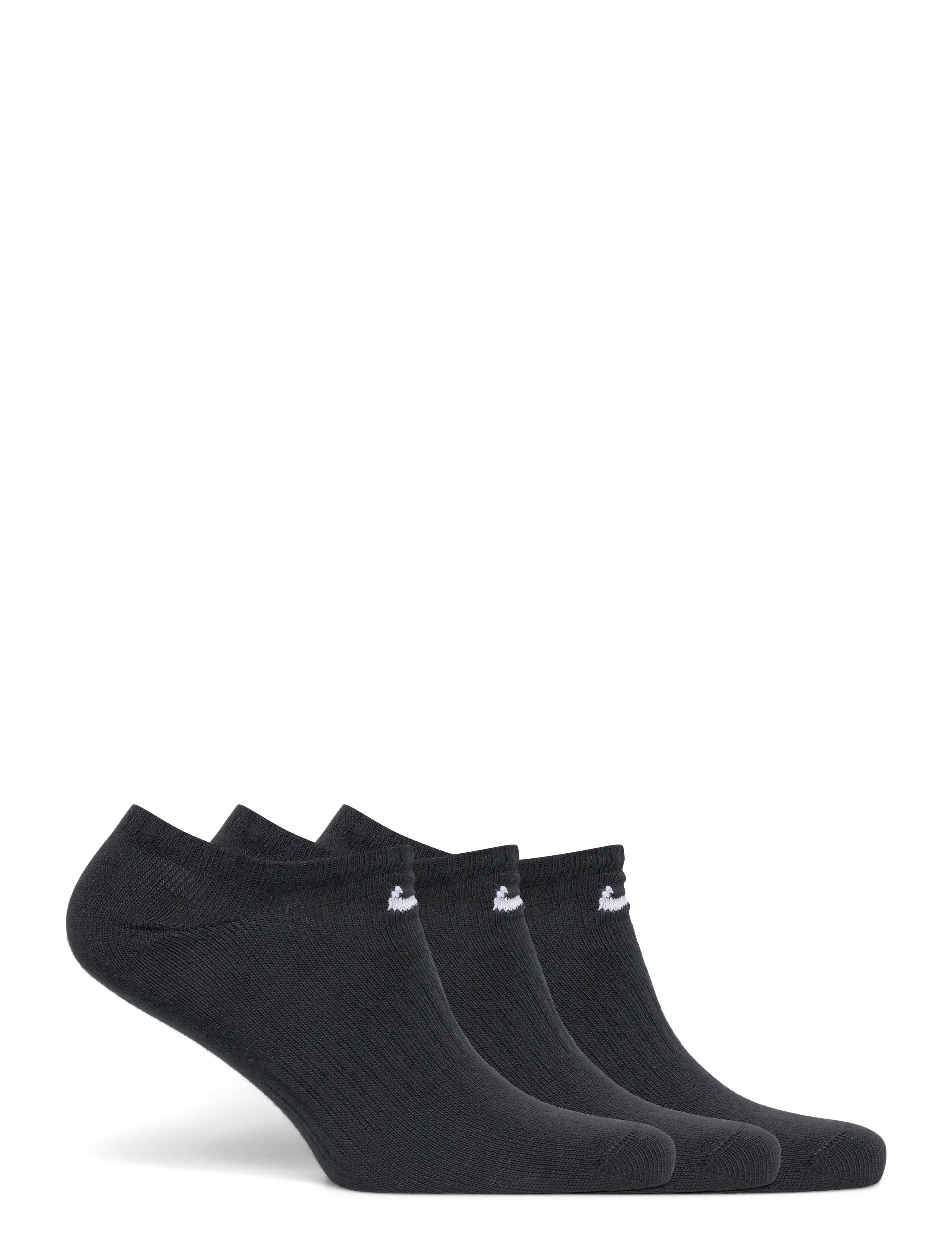 Nike - U NK EVERYDAY LTWT NS 3PR 132 - strümpfe - black/white - 1