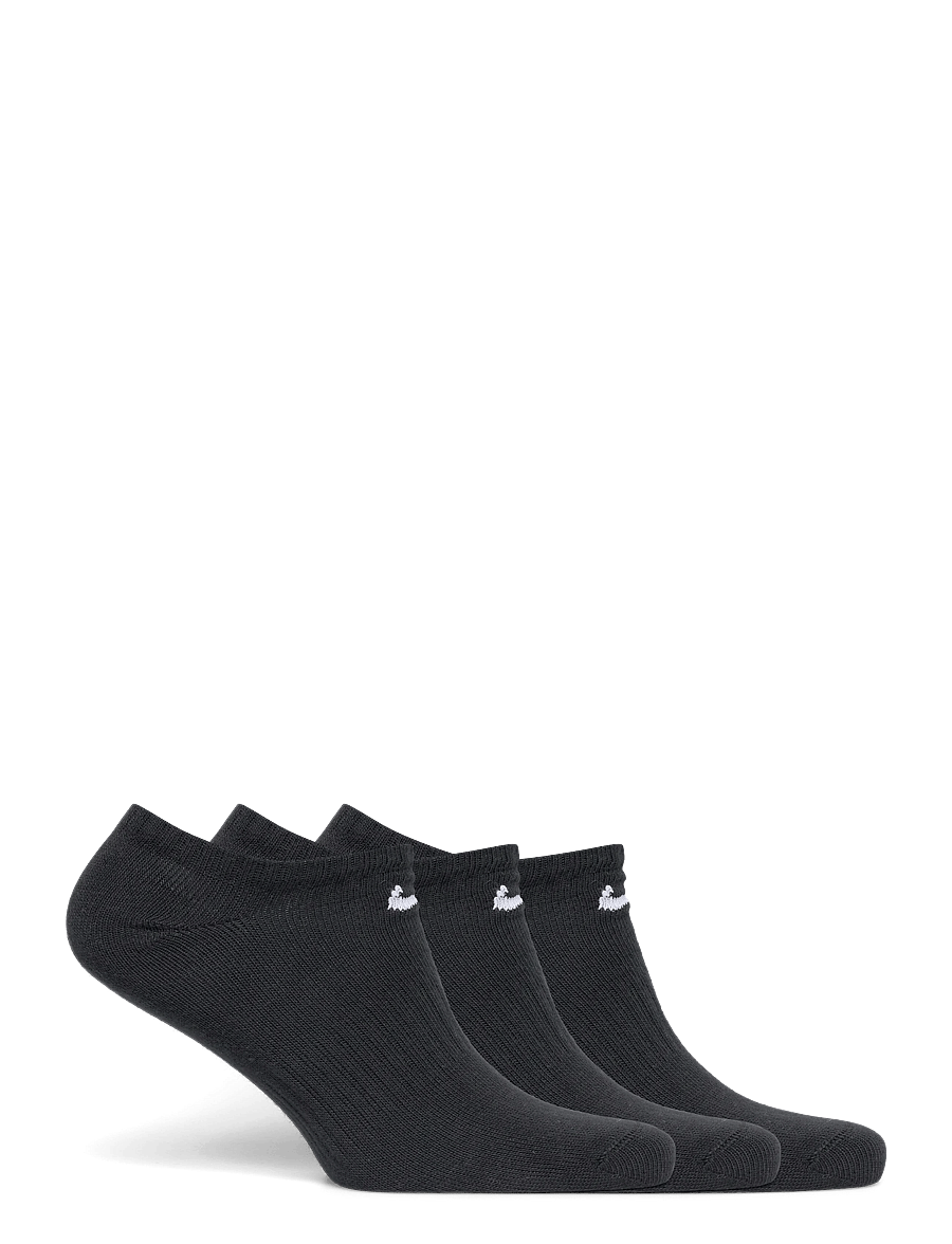 Nike - U NK EVERYDAY LTWT NS 3PR 132 - strümpfe - black/white - 1