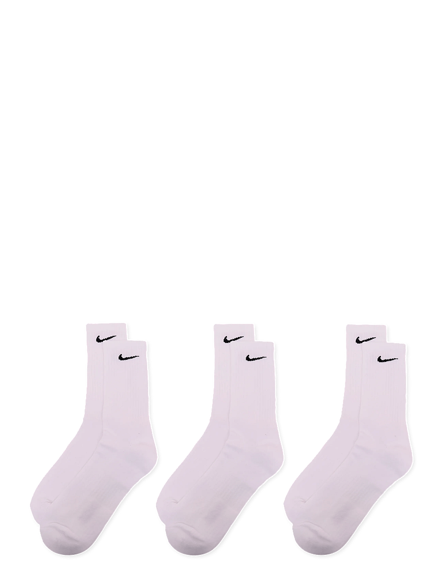 Nike - U NK EVERYDAY LTWT NS 3PR 132 - strümpfe - white/black - 1