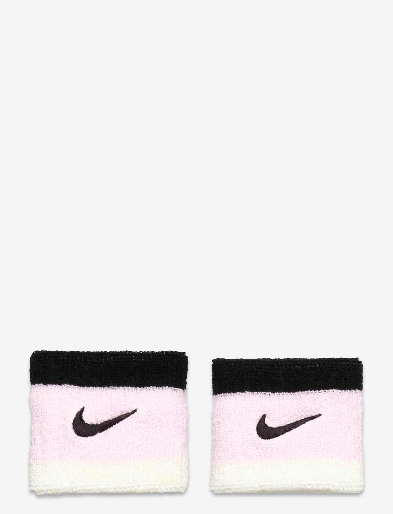 NIKE Equipment - NIKE SWOOSH WRISTBANDS - handgelenk-schweißband - pink foam/coconut milk/black - 0
