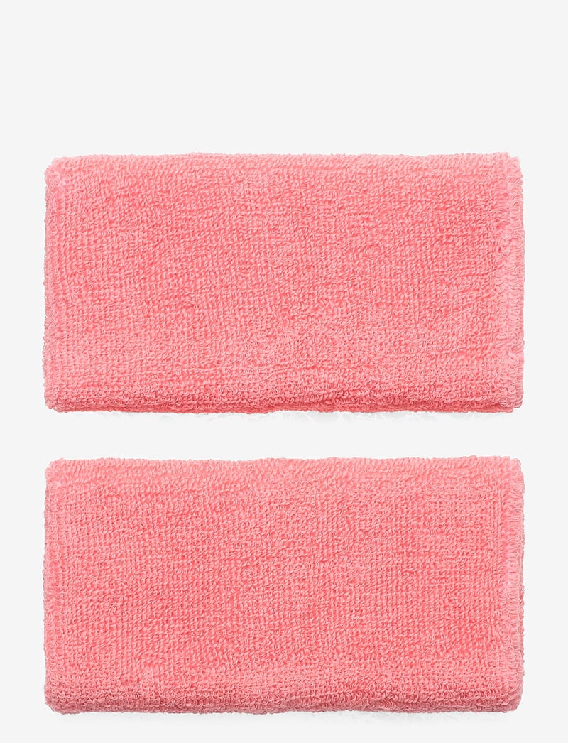 NIKE Equipment - NIKE SWOOSH DOUBLEWIDE WRISTBANDS 2 PK - randme higipaelad - pink gaze/oil grey - 1