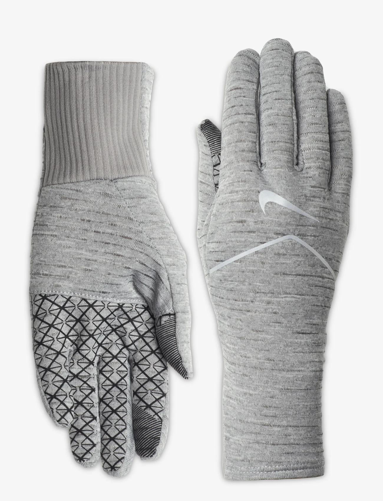 NIKE Equipment - NIKE WMN HTH SPHERE RUN GLOVES 2.0 - lowest prices - grey heat/silver - 0