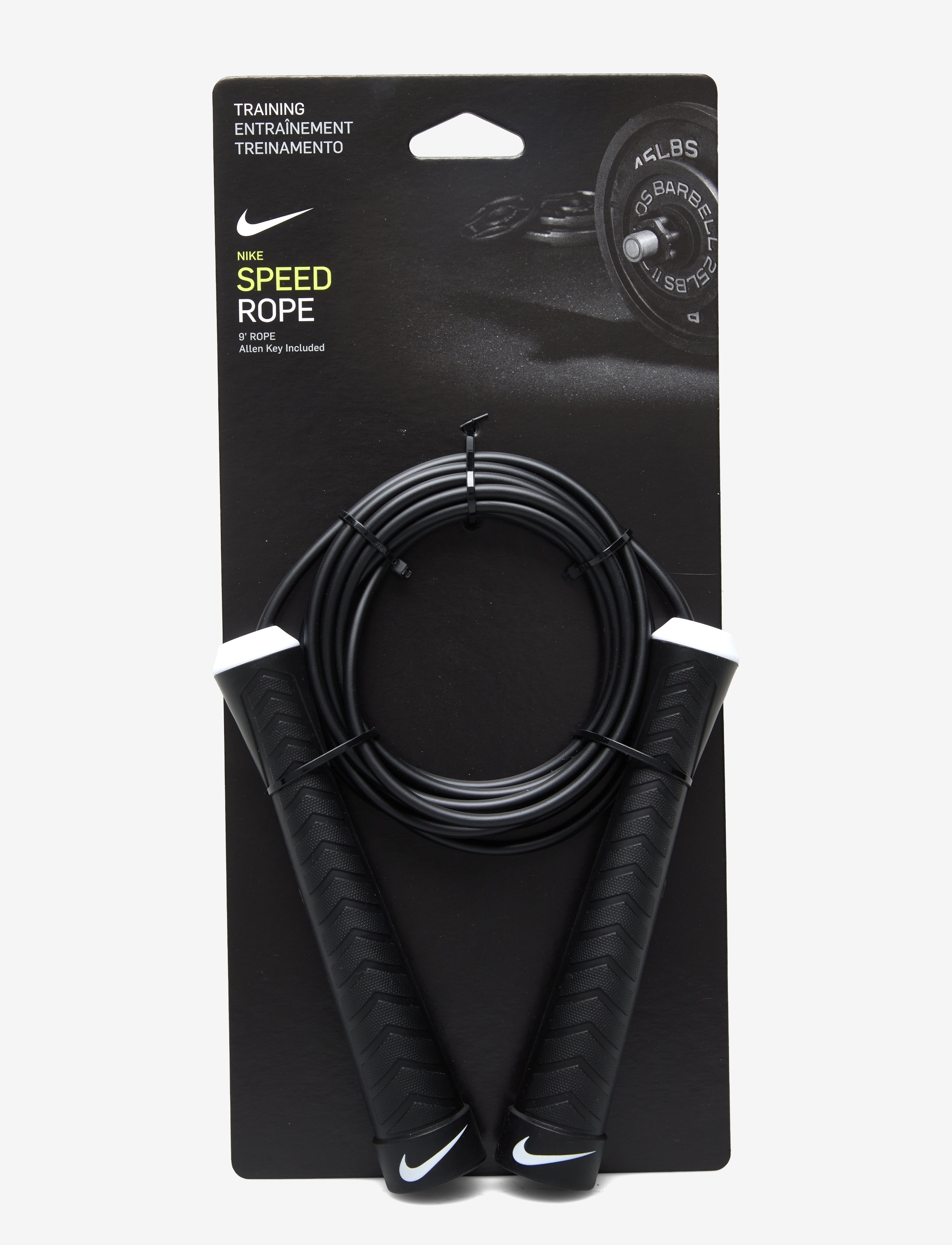 NIKE Equipment NIKE FUNDAMENTAL SPEED ROPE - Kampagne - BLACK/WHITE/WHITE / black