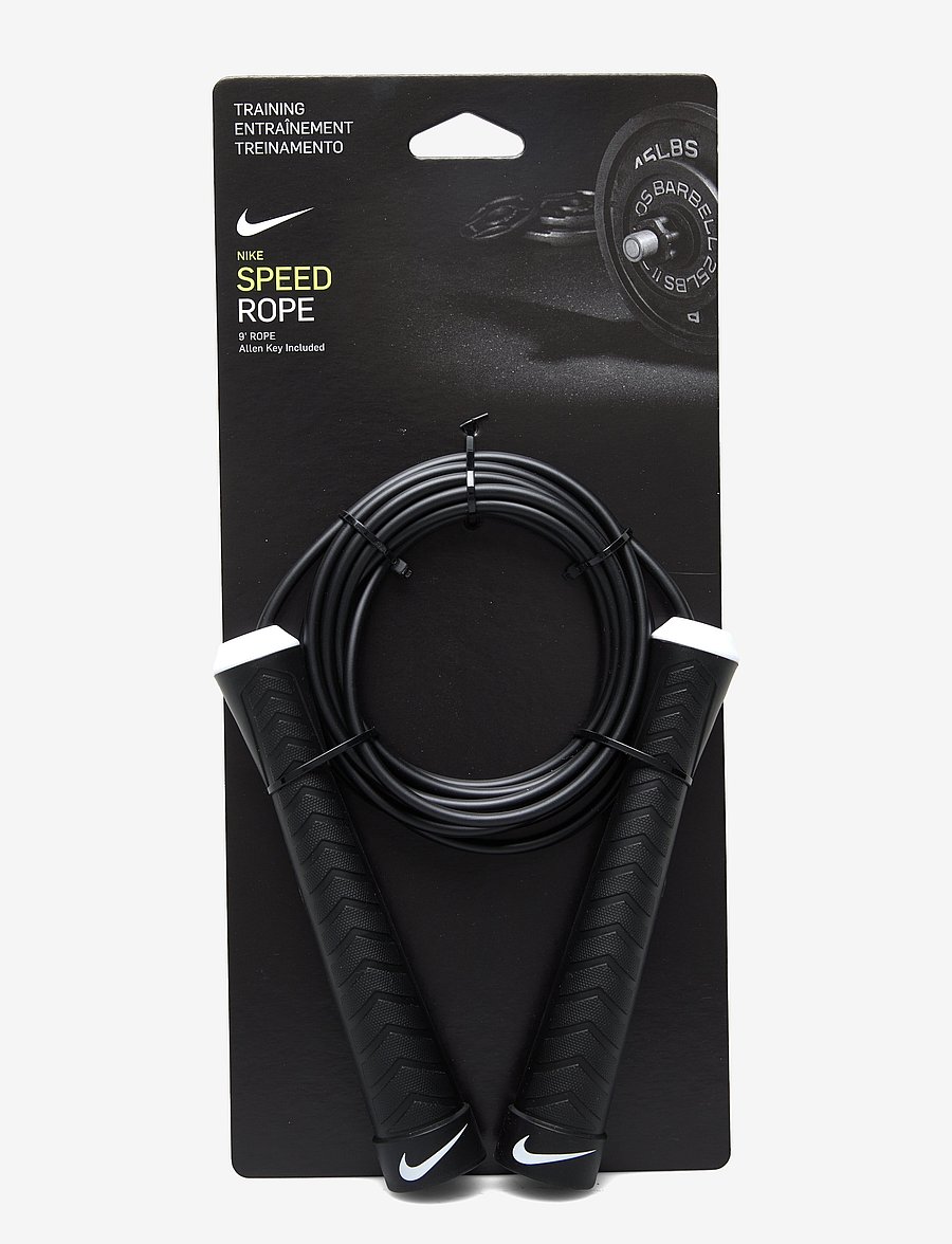 NIKE Equipment - NIKE FUNDAMENTAL SPEED ROPE - cordes à sauter - black/white/white - 0