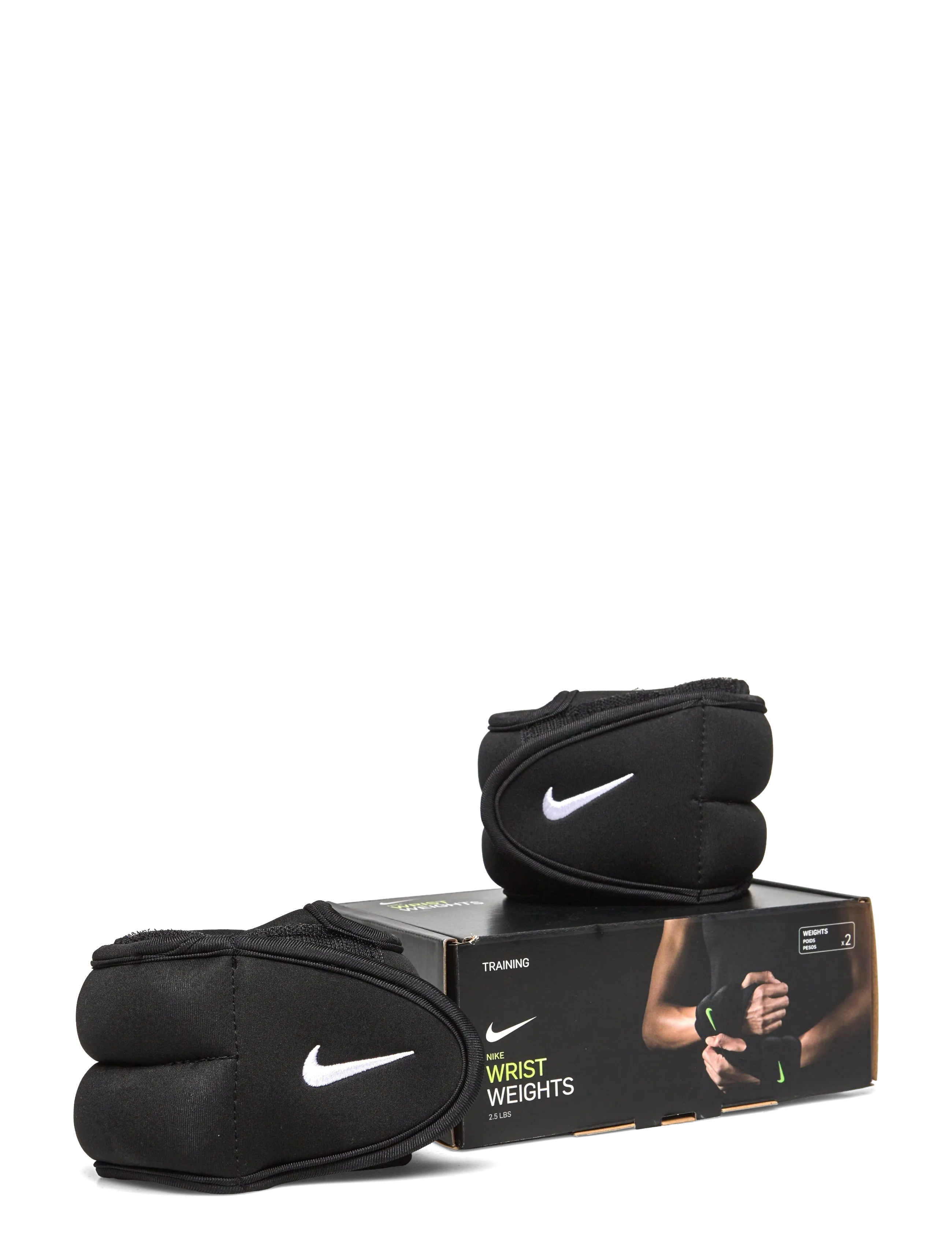NIKE Equipment Nike Wrist Weights 2.5 Lb/1.1 Kg Each, One Size, Workout Equipment, Schwarz - Gym Weights, Frauen