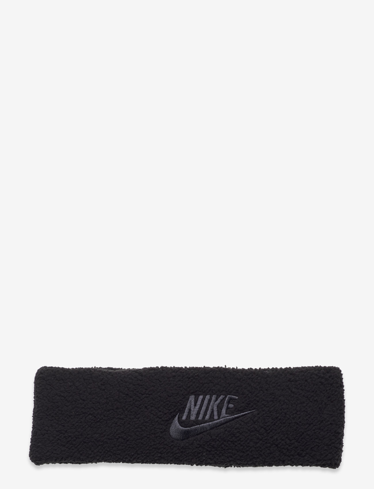 NIKE Equipment - NIKE HEADBAND HIGH PILE FLEECE - galvos raiščiai - black/dk smoke grey - 0