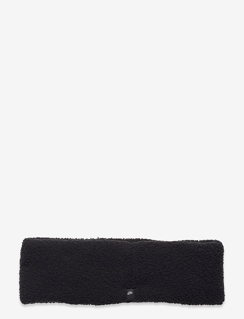 NIKE Equipment - NIKE HEADBAND HIGH PILE FLEECE - galvos raiščiai - black/dk smoke grey - 1