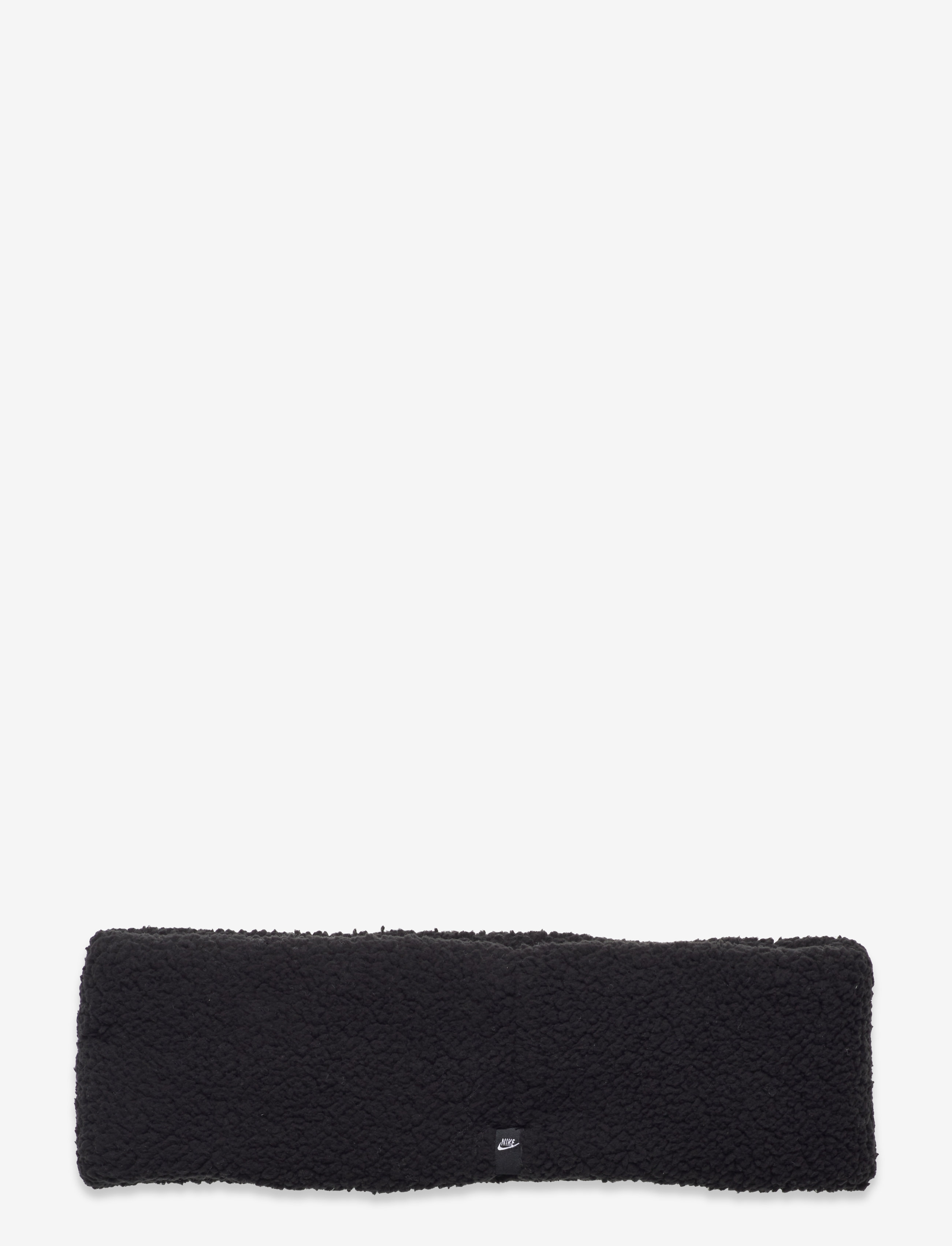 NIKE Equipment - NIKE HEADBAND HIGH PILE FLEECE - hårbånd - black/dk smoke grey - 1