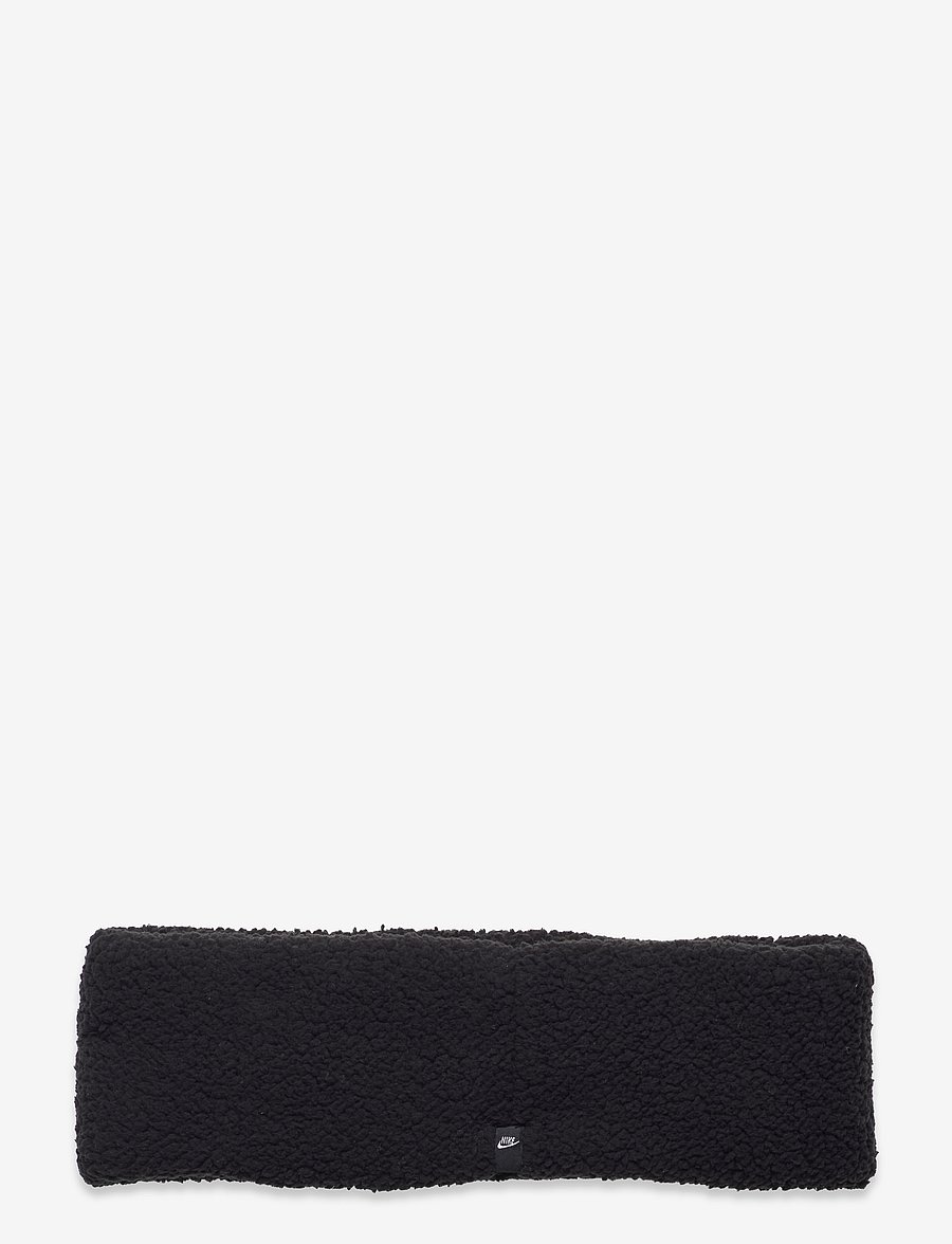 NIKE Equipment - NIKE HEADBAND HIGH PILE FLEECE - peapaelad - black/dk smoke grey - 1