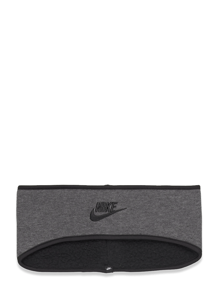 NIKE Equipment - NIKE M HEADBAND CLUB FLEECE 2.0 - pandebånd - charcoal heather/black/black - 0