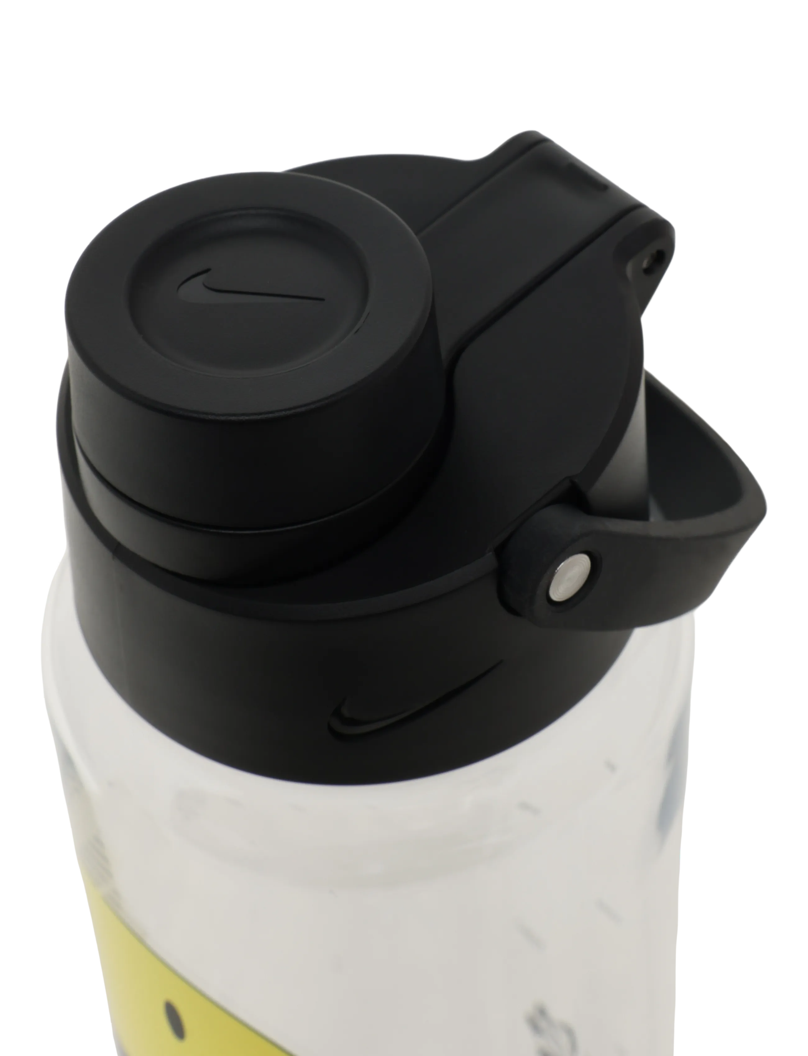 NIKE Equipment - NIKE TR RENEW RECHARGE CHUG BOTTLE 24 OZ GRAPHIC - clear/black/yellow pulse - 2