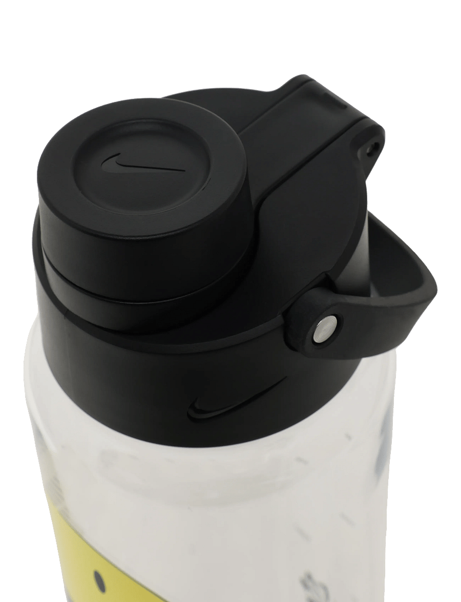 NIKE Equipment - NIKE TR RENEW RECHARGE CHUG BOTTLE 24 OZ GRAPHIC - veepudelid ja termosed - clear/black/yellow pulse - 2