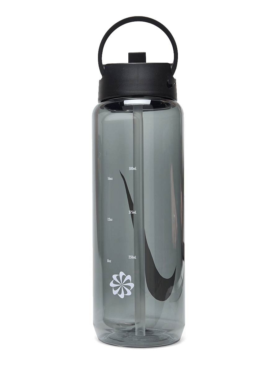NIKE Equipment - NIKE RENEW RECHARGE STRAW BOTTLE 24 OZ - butelki wody - anthracite/black/white - 1