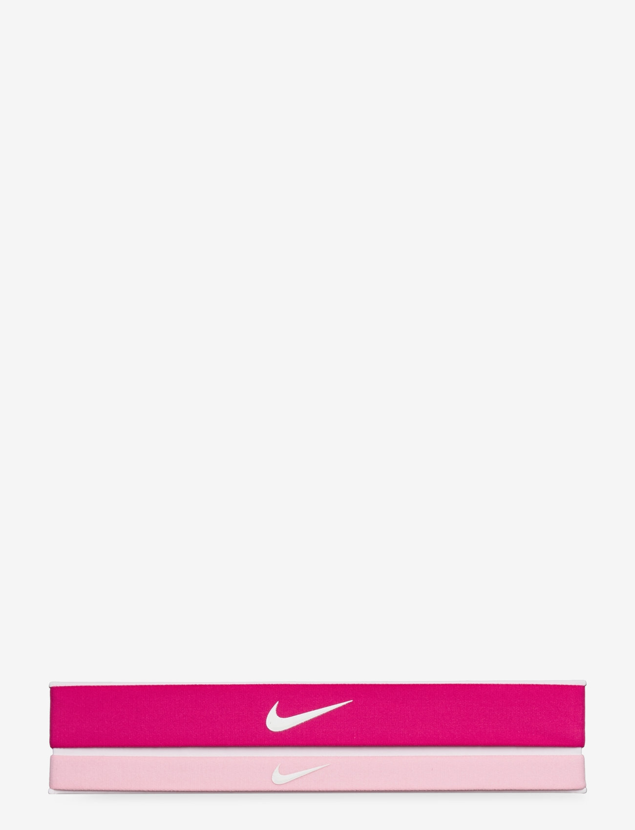 NIKE Equipment - NIKE FLEX HEADBAND 2PK - höfuðbönd - vivid pink/med soft pink/white - 0