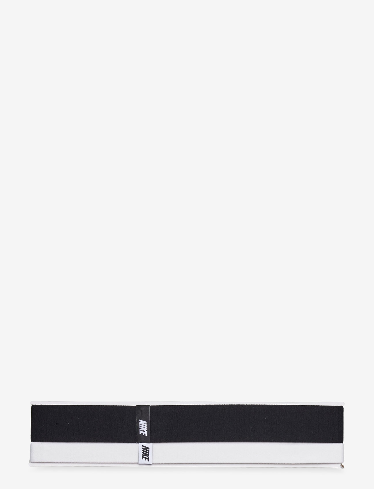 NIKE Equipment - NIKE FLEX HEADBAND 2PK - stirnbänder - black/white/black - 1