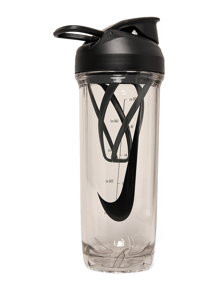 NIKE Equipment - NIKE TR RECHARGE SHAKER BOTTLE 2.0 24 OZ - Ūdens pudeles un termosi - clear/black/anthracite/black - 0