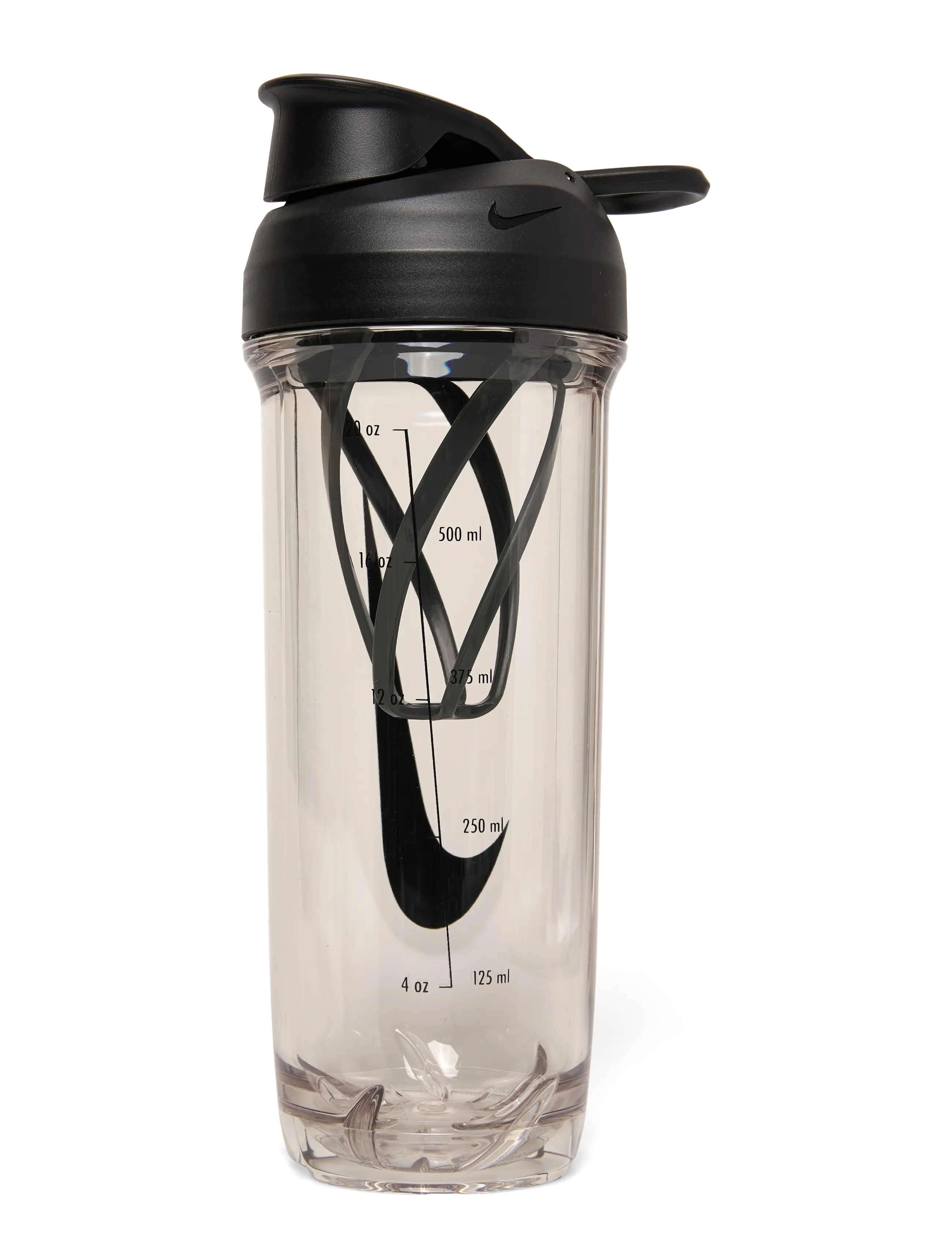 NIKE Equipment - NIKE TR RECHARGE SHAKER BOTTLE 2.0 24 OZ - waterflessen - clear/black/anthracite/black - 1