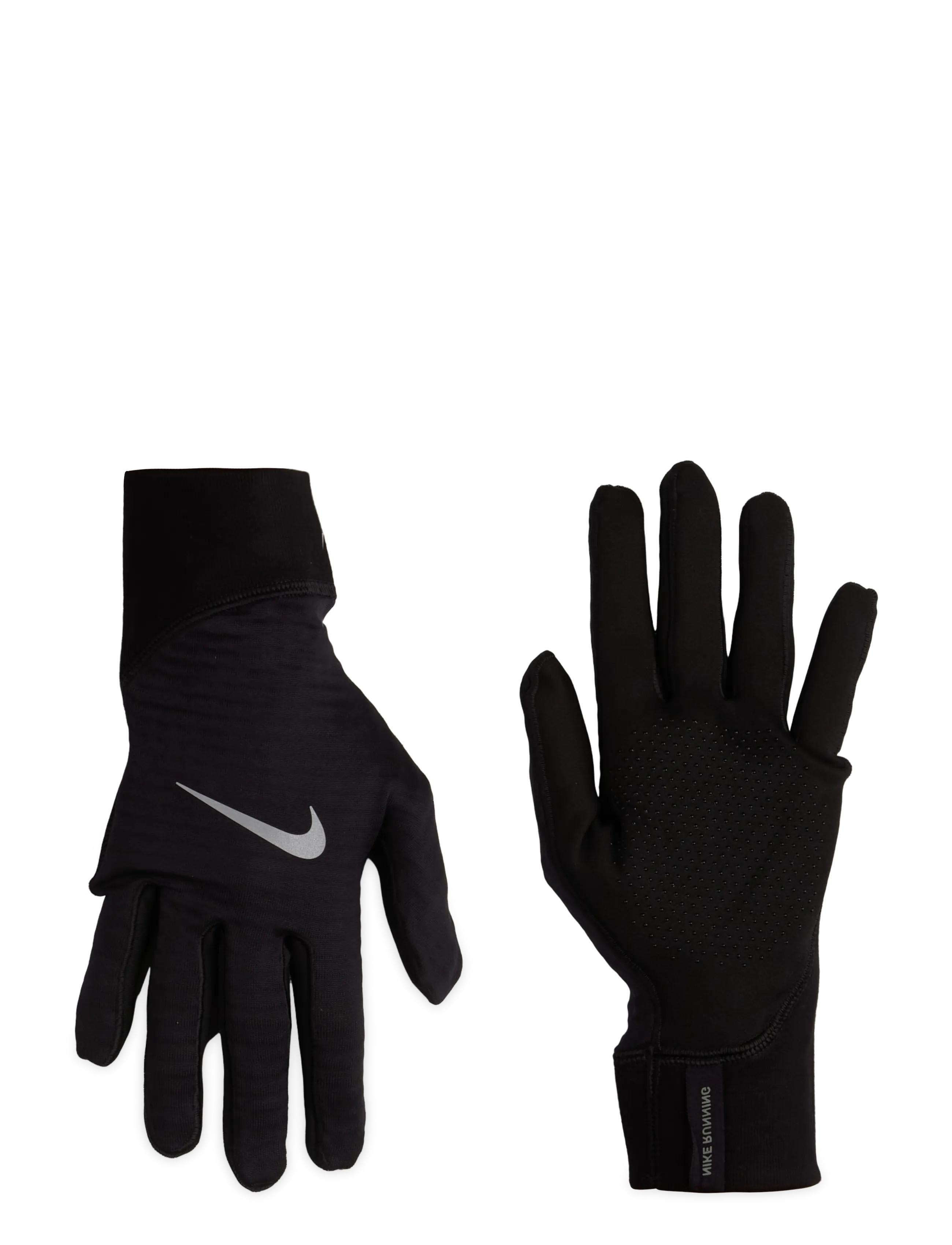 NIKE Equipment Nike Therma-Fit Pacer Sphere Midweight Gloves, XL, Black, Sport Gloves > Sport Finger Gloves, Herre