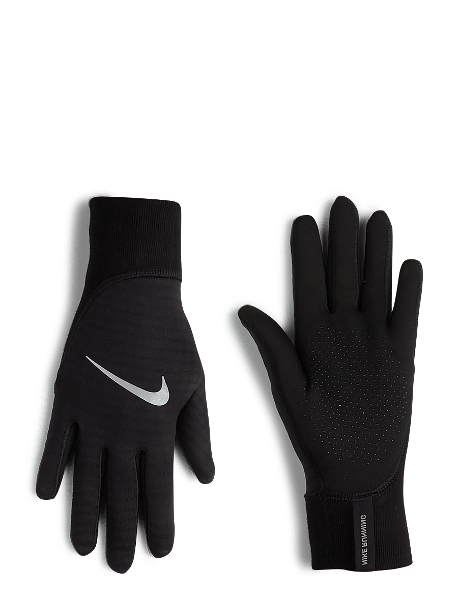 NIKE Equipment - NIKE W THERMA-FIT PACER SPHERE MIDWEIGHT RG - handsker - black/black/silver - 0