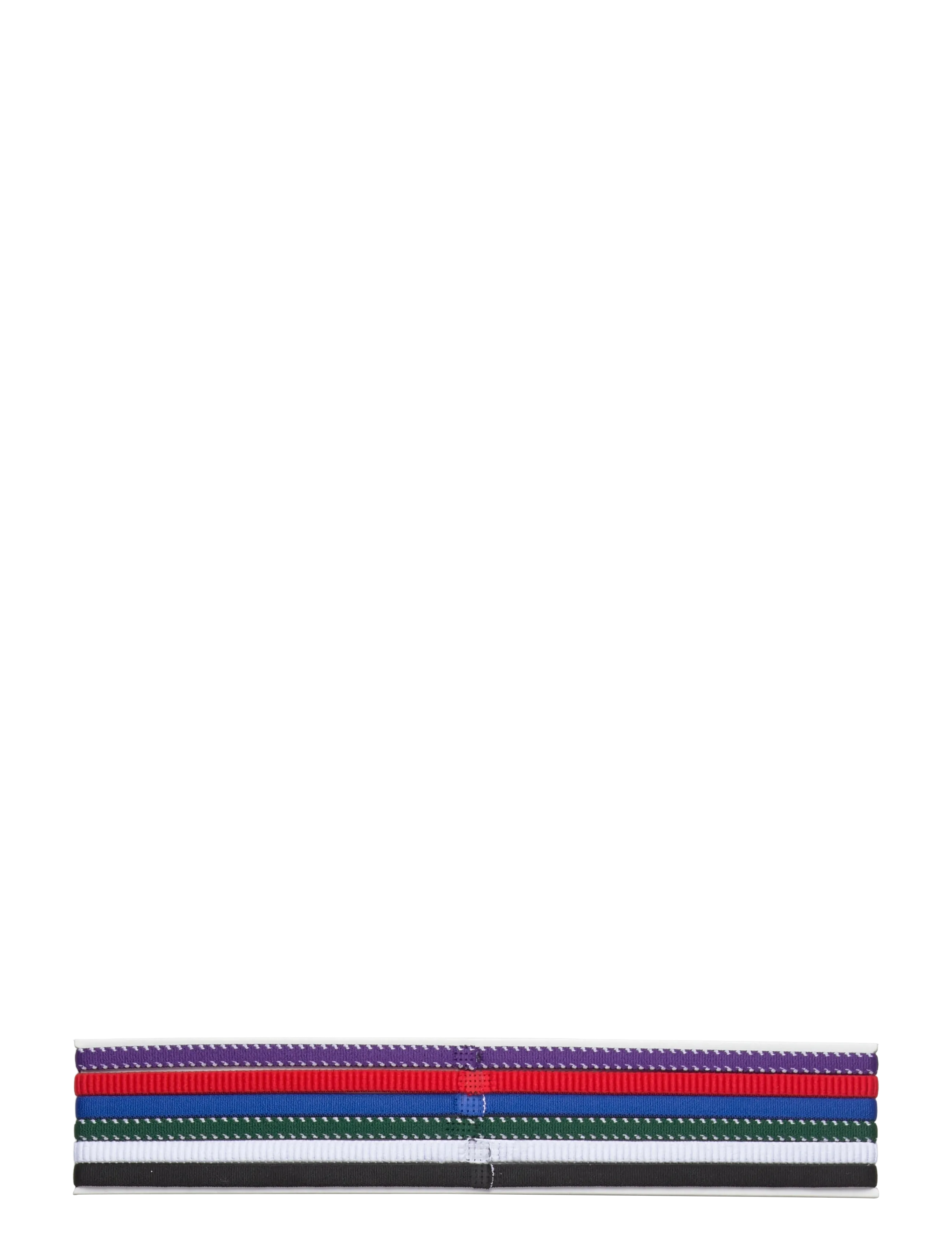 NIKE Equipment - NIKE FLEX CLASSIC SLIM HEADBANDS 6PK - hårbånd - game royal/university red/white - 1