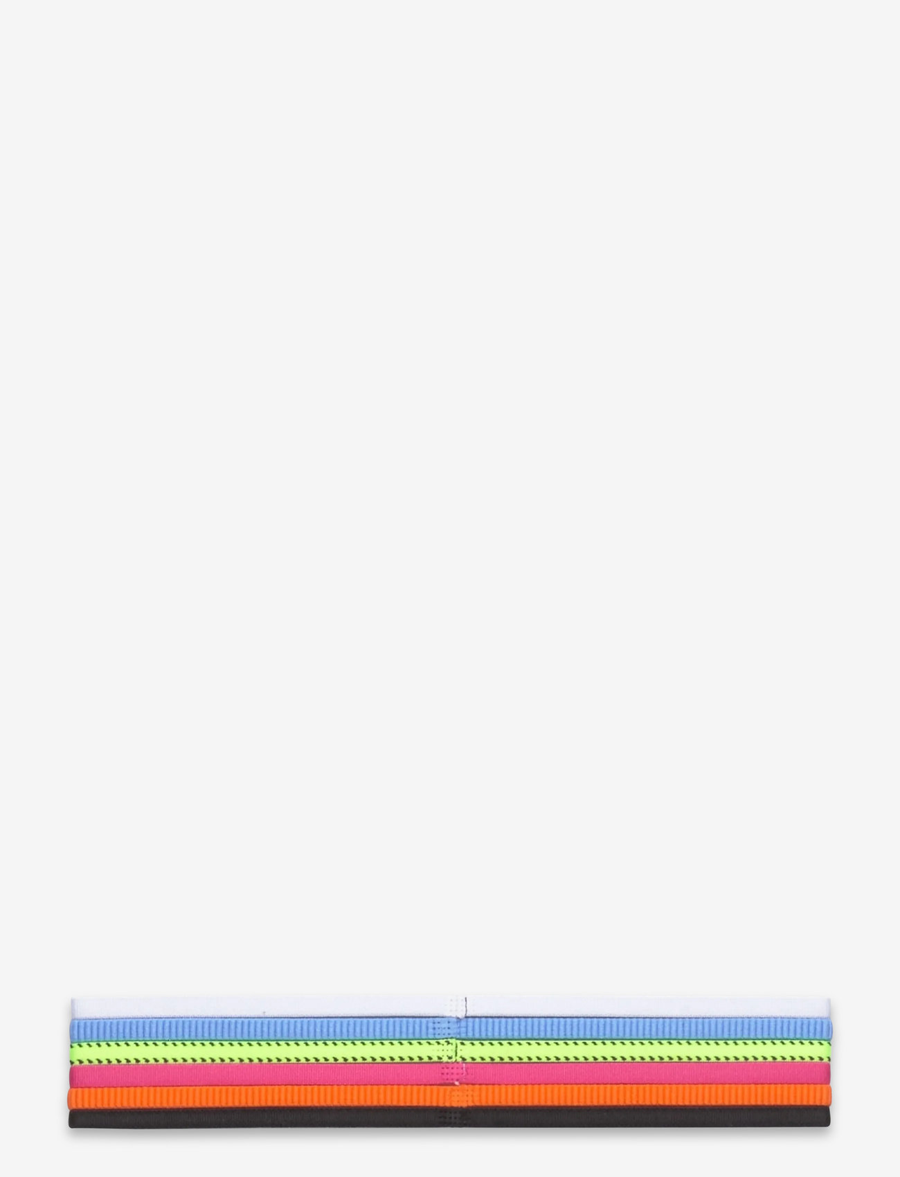 NIKE Equipment - NIKE FLEX CLASSIC SLIM HEADBANDS 6PK - pannband - volt/vivid pink/white - 1