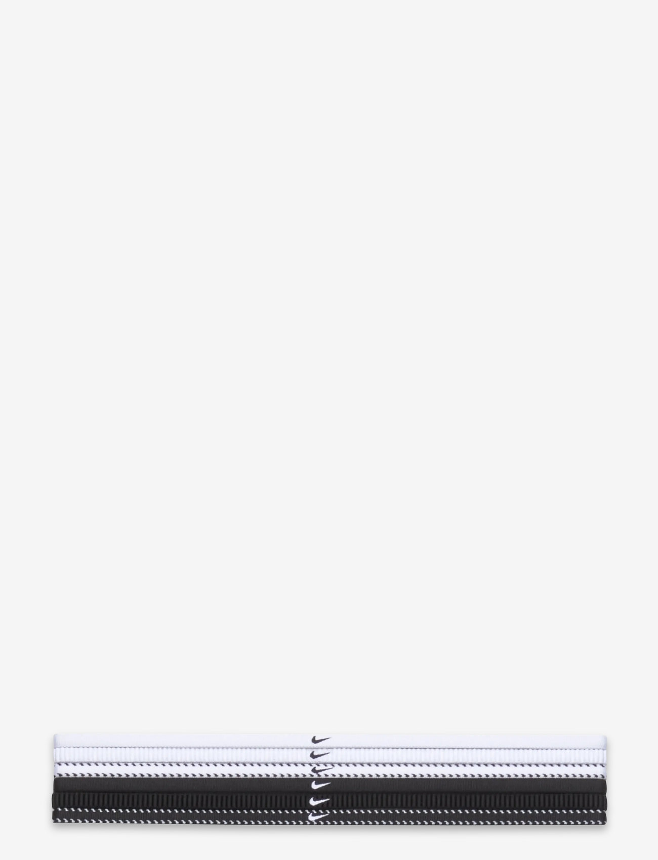 NIKE Equipment - NIKE FLEX CLASSIC SLIM HEADBANDS 6PK - pandebånd - white/black/white - 0