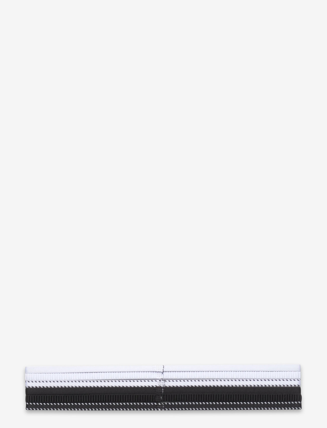 NIKE Equipment - NIKE FLEX CLASSIC SLIM HEADBANDS 6PK - pandebånd - white/black/white - 1