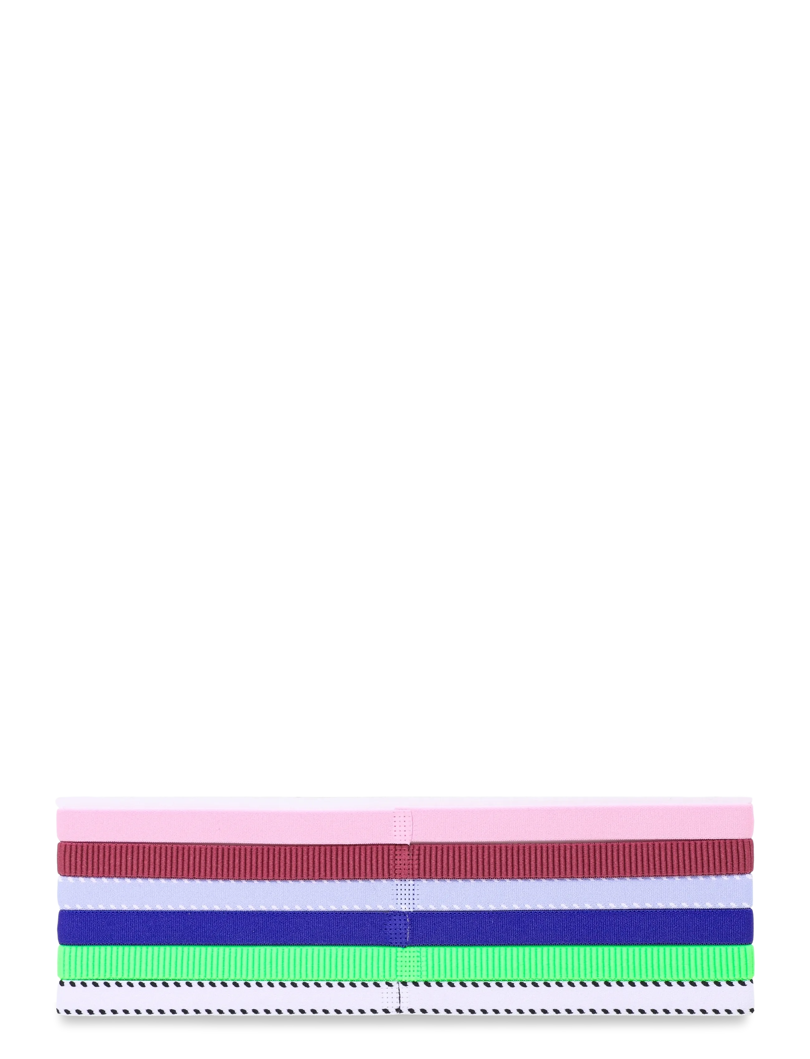 NIKE Equipment - NIKE FLEX CLASSIC HEADBANDS 6PK - stirnbänder - pink rise/pink smoke/white - 1