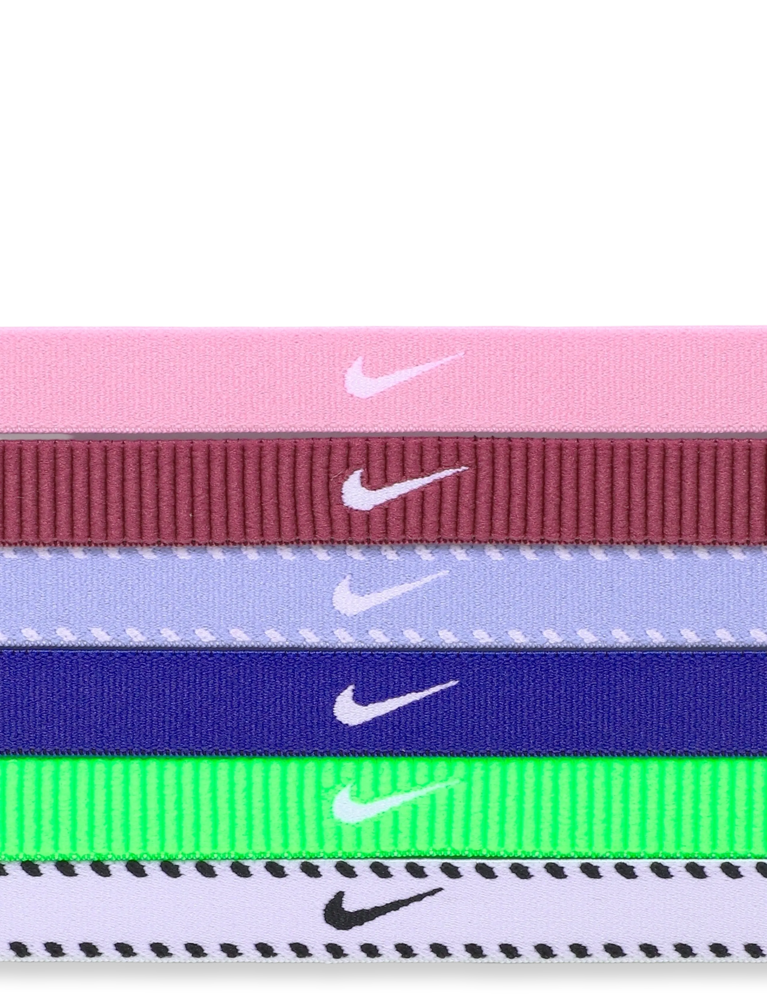 NIKE Equipment - NIKE FLEX CLASSIC HEADBANDS 6PK - stirnbänder - pink rise/pink smoke/white - 2