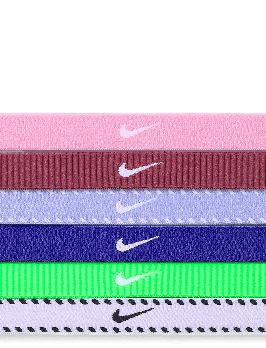 NIKE Equipment - NIKE FLEX CLASSIC HEADBANDS 6PK - stirnbänder - pink rise/pink smoke/white - 2