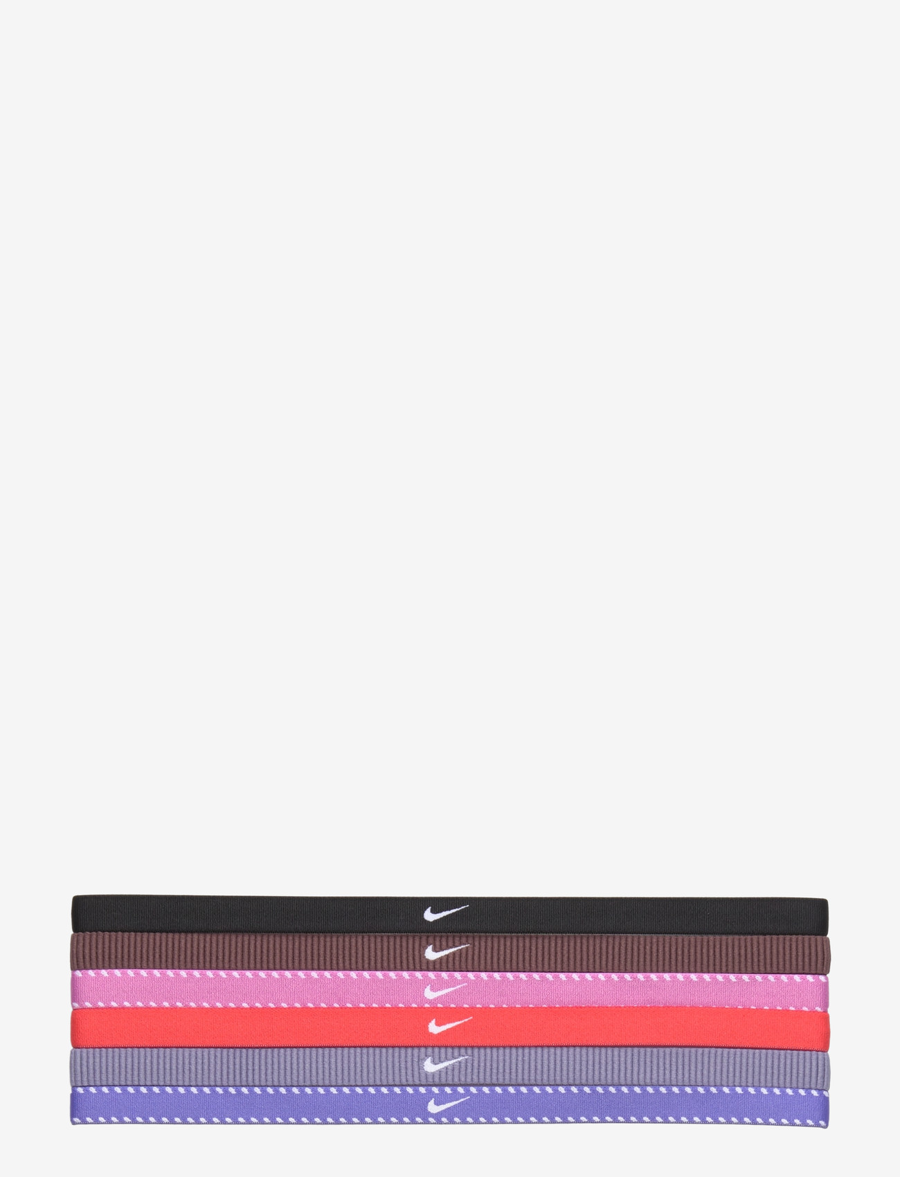 NIKE Equipment - NIKE FLEX CLASSIC HEADBANDS 6PK - pandebånd - black/tattoo/white - 0