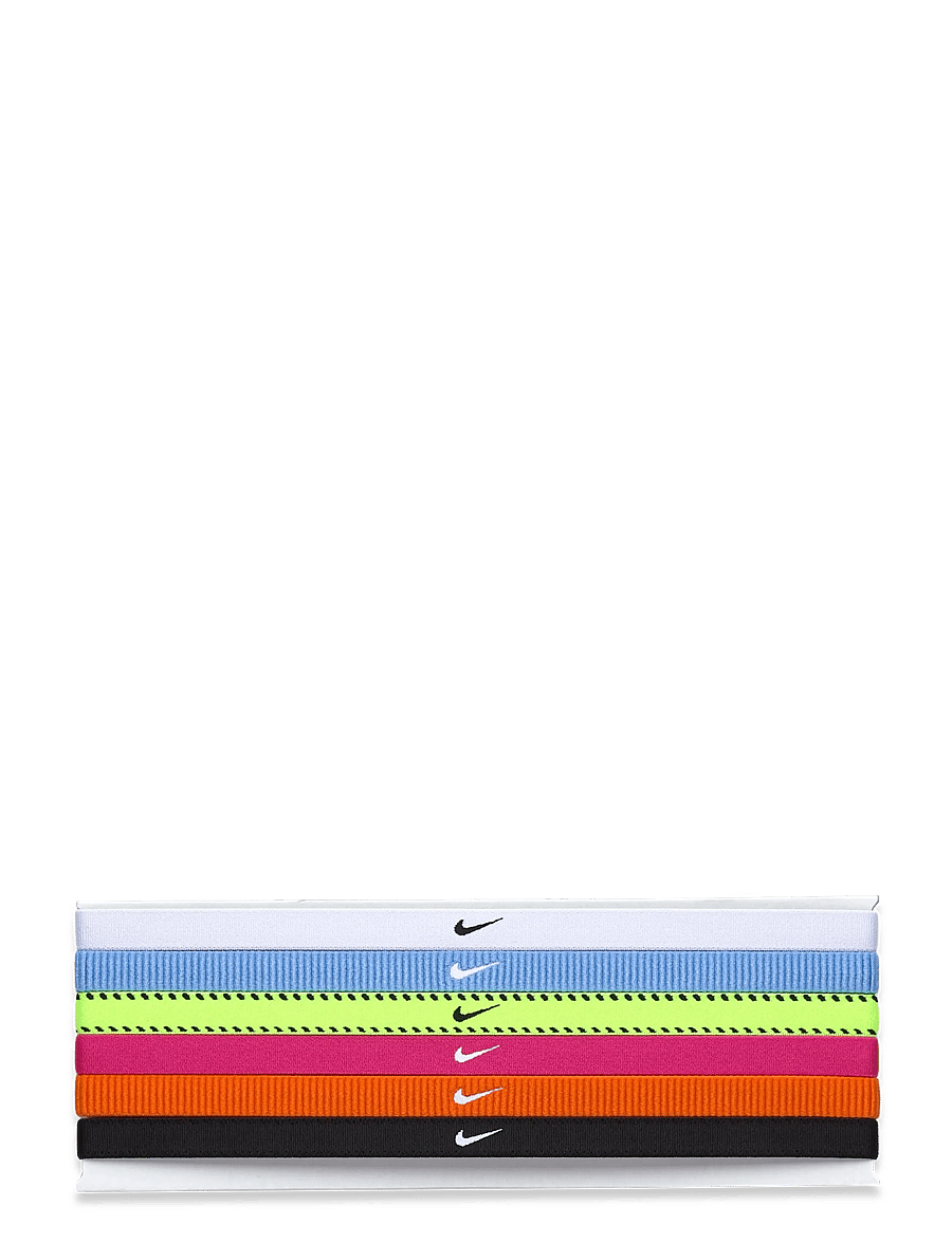 NIKE Equipment - NIKE FLEX CLASSIC HEADBANDS 6PK - stirnbänder - volt/vivid pink/white - 0