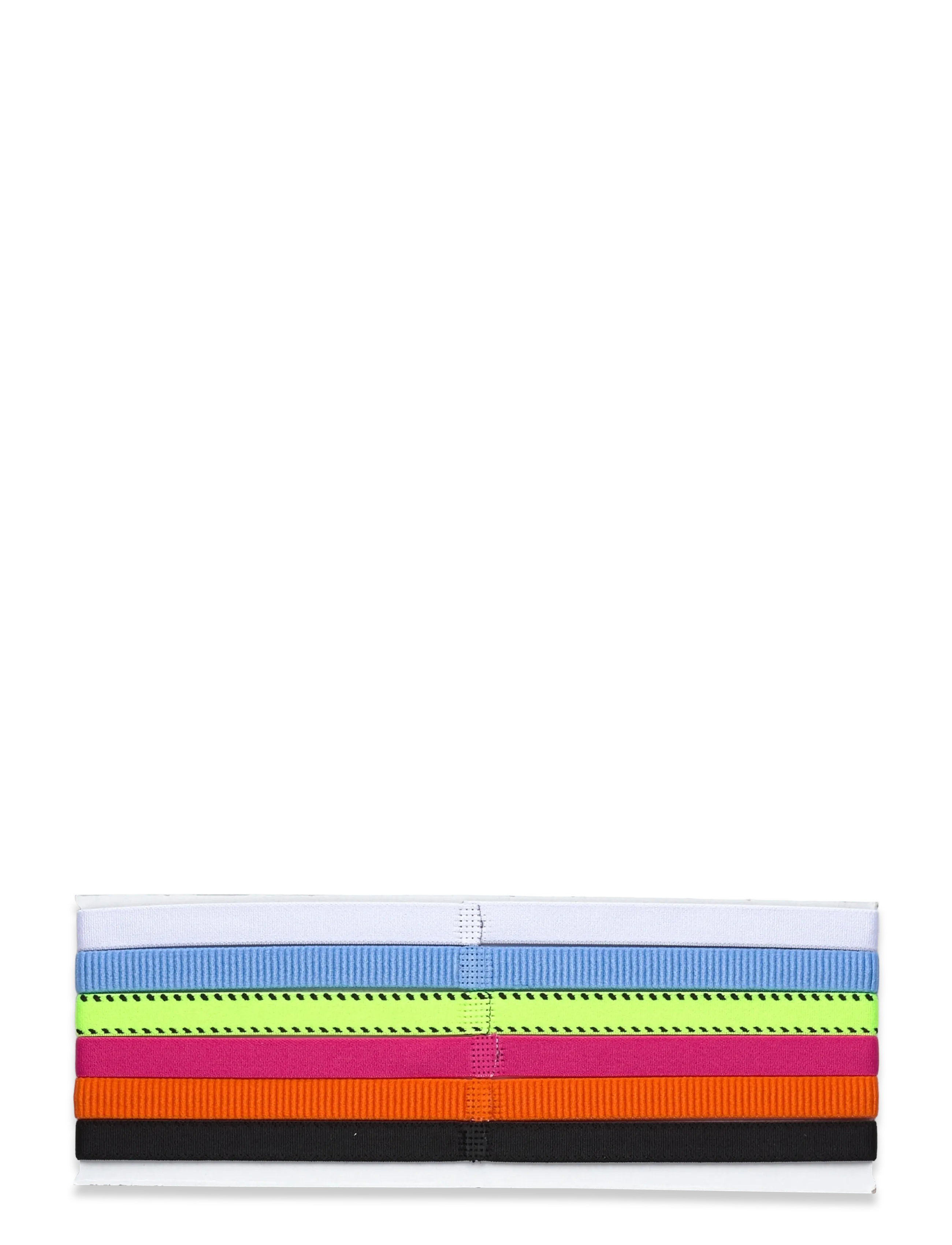 NIKE Equipment - NIKE FLEX CLASSIC HEADBANDS 6PK - stirnbänder - volt/vivid pink/white - 1
