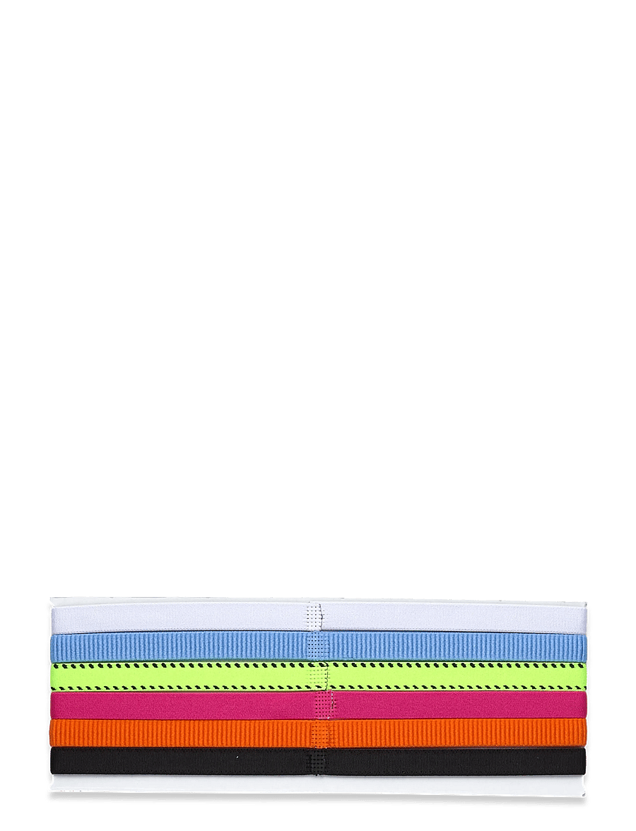 NIKE Equipment - NIKE FLEX CLASSIC HEADBANDS 6PK - stirnbänder - volt/vivid pink/white - 1