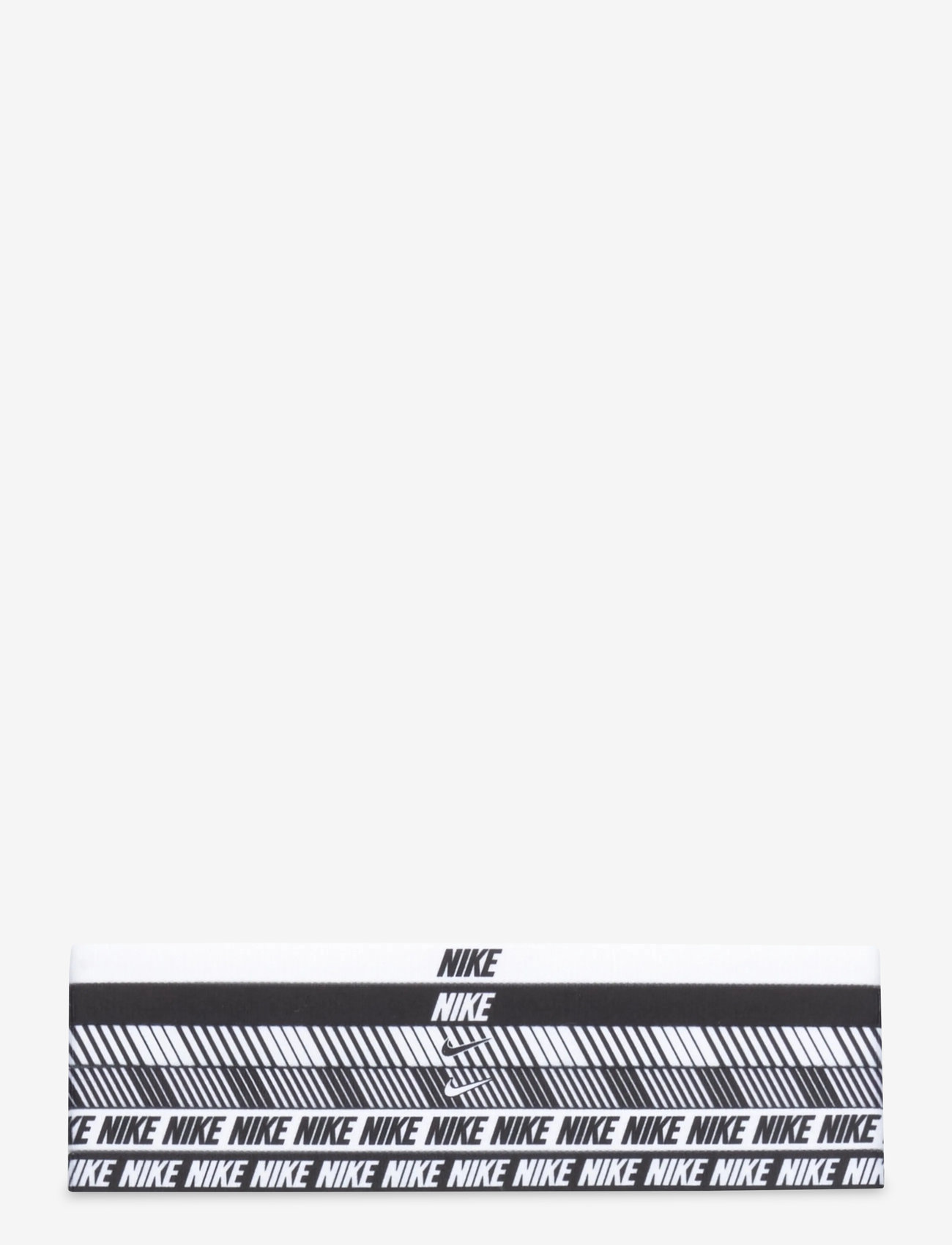 NIKE Equipment - NIKE FLEX CLASSIC HEADBANDS 6PK PRINTED - peapaelad - white/black/white - 0